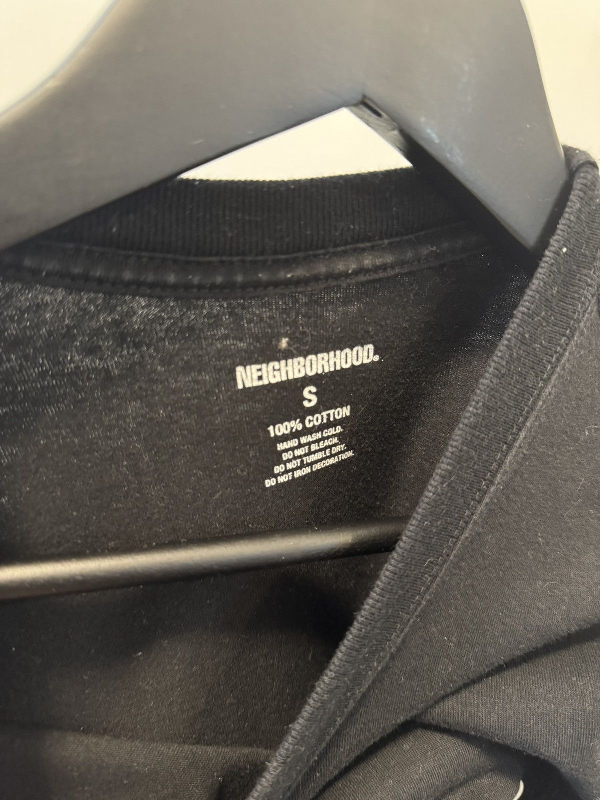 Neighborhood Neighborhood NH-4 t shirt Black Size US S / EU 44-46 / 1 - 3 Thumbnail