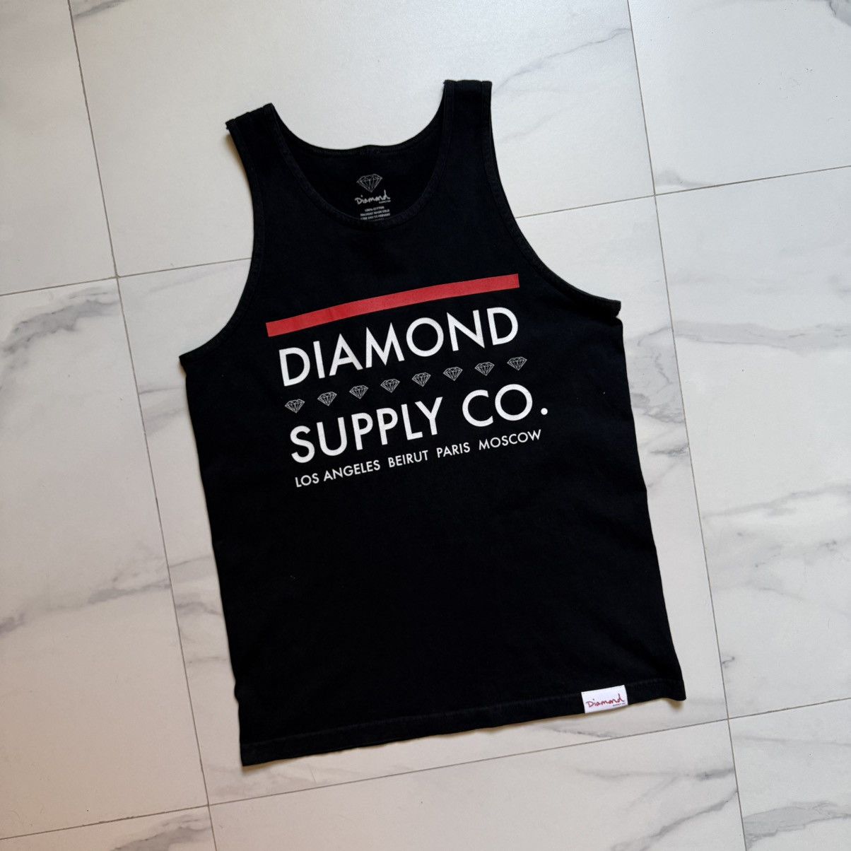 Diamond Supply Co. Diamond Supply Co. LA/Beirut/Paris/Moscow Tank Size US M / EU 48-50 / 2 - 3 Thumbnail