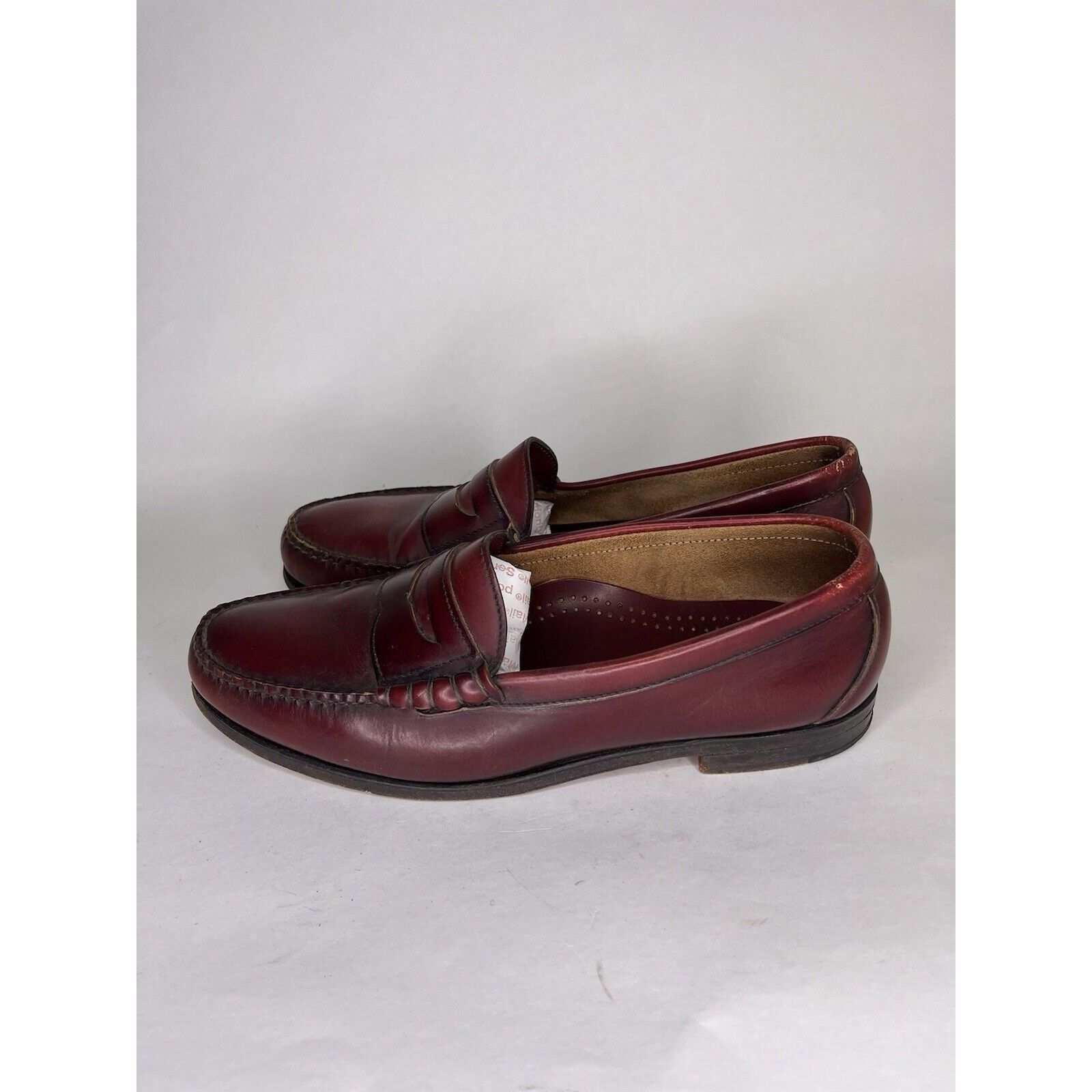 Cole Haan Cole Haan Burgundy Brown Slip On Penny Loafers Dress Shoes M Size US 11 / EU 44 - 5 Thumbnail