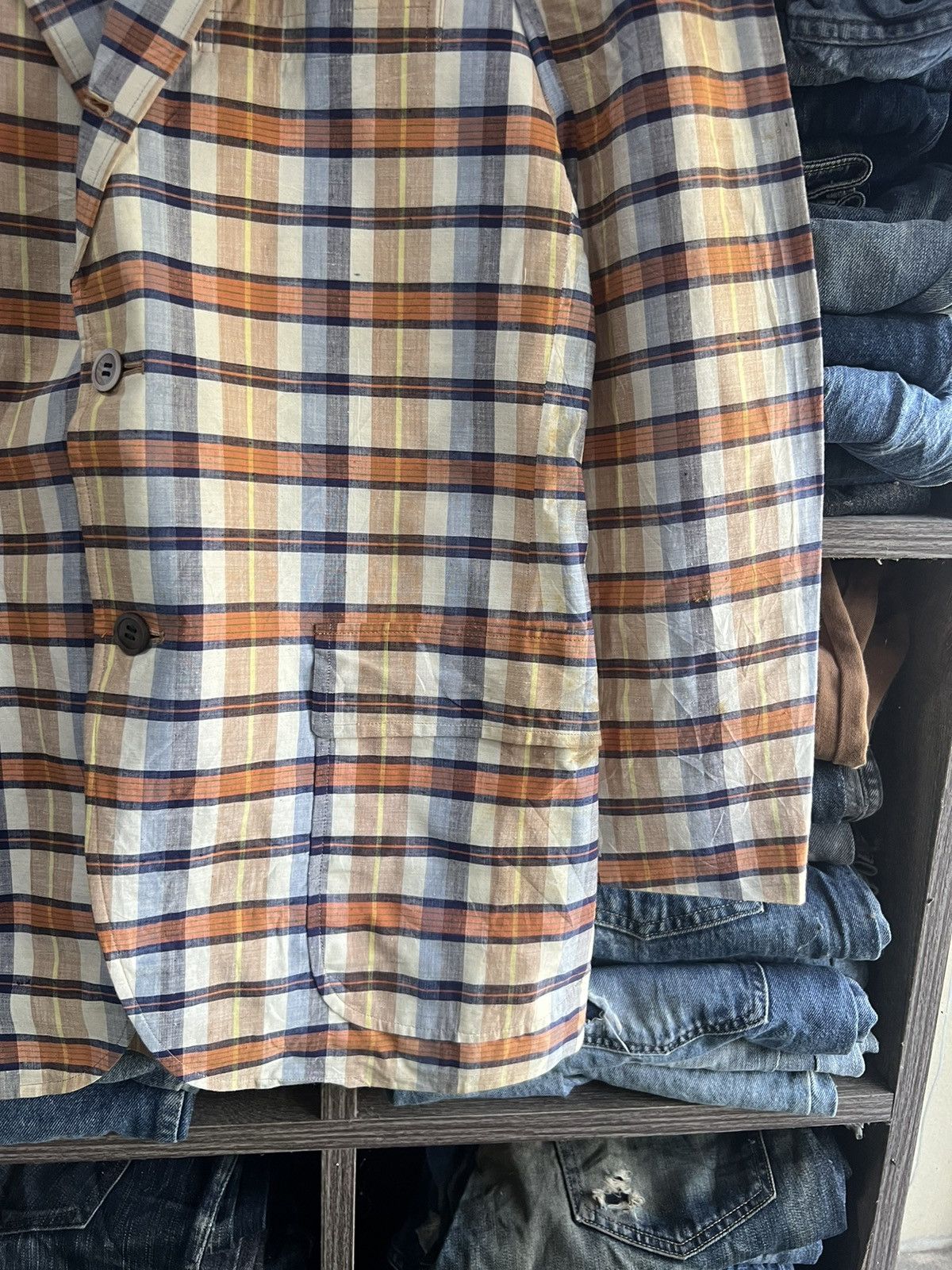 Van 🔥Vintage Van Checkered Blazer Size 40R - 6 Thumbnail
