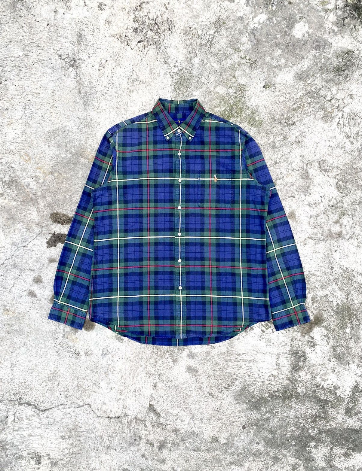 Polo Ralph Lauren Vintage polo ralph lauren classic fit check shirt button Size US L / EU 52-54 / 3 - 1 Thumbnail