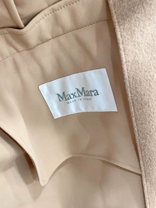 Max Mara Max Mara Classic Camel Double Breasted Coat Size S / US 4 / IT 40 - 4 Thumbnail