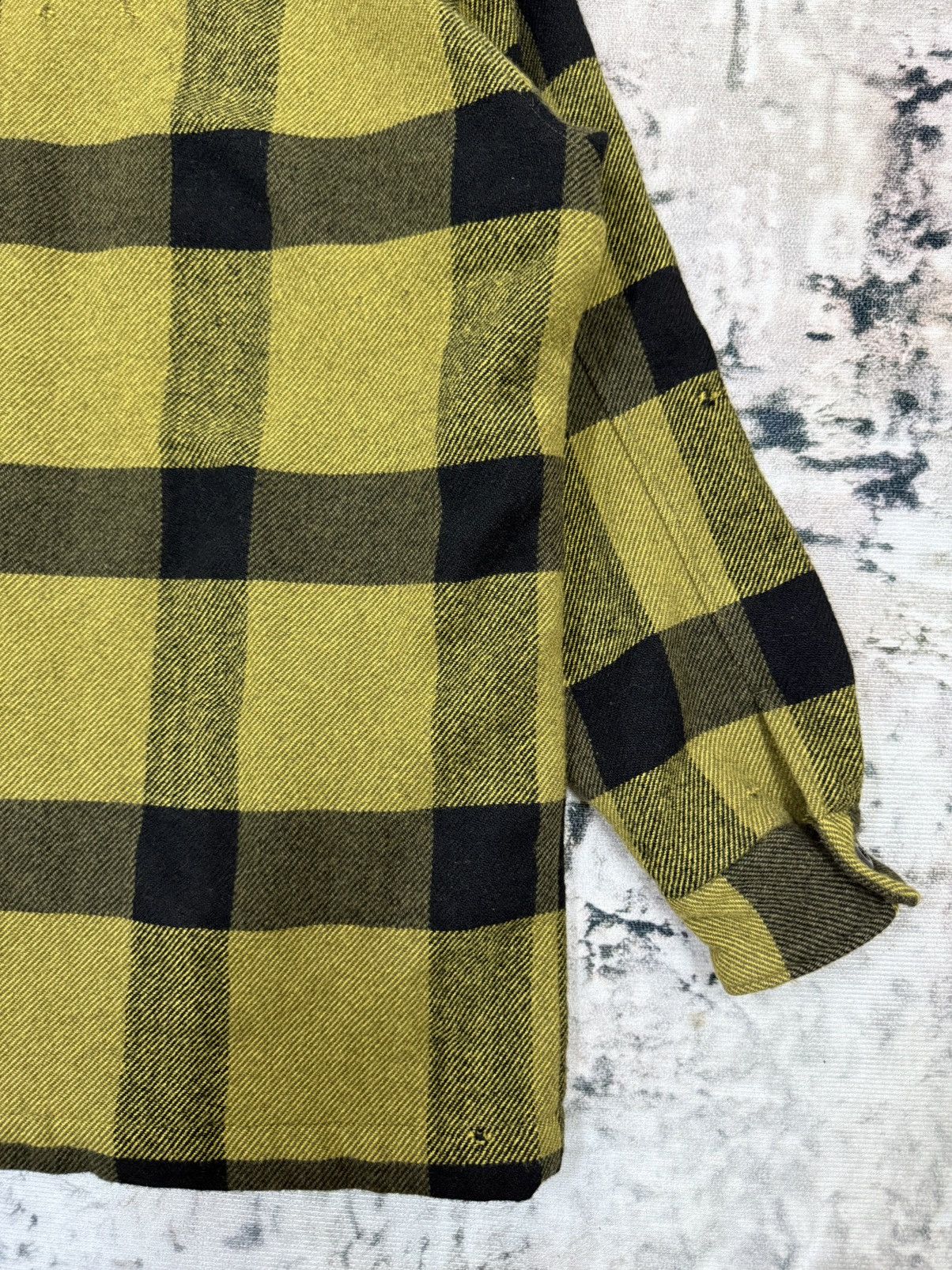 Japanese Brand × Vintage Vintage oh!theguilt chekered woolen shacket jacket Size US XL / EU 56 / 4 - 10 Thumbnail