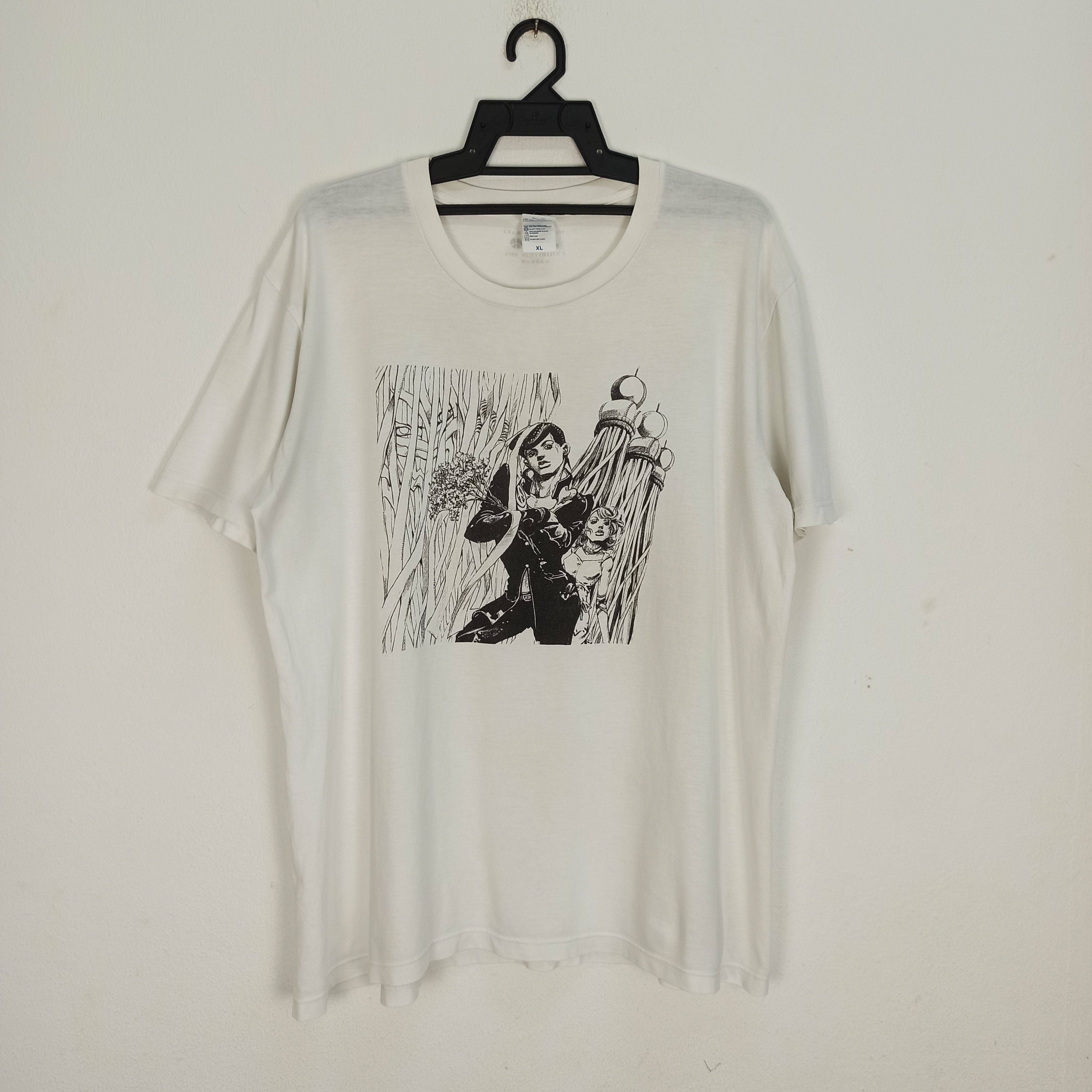 Rare Anime Jojo Bizarre Manga Japan Hirohiko Araki Tshirt