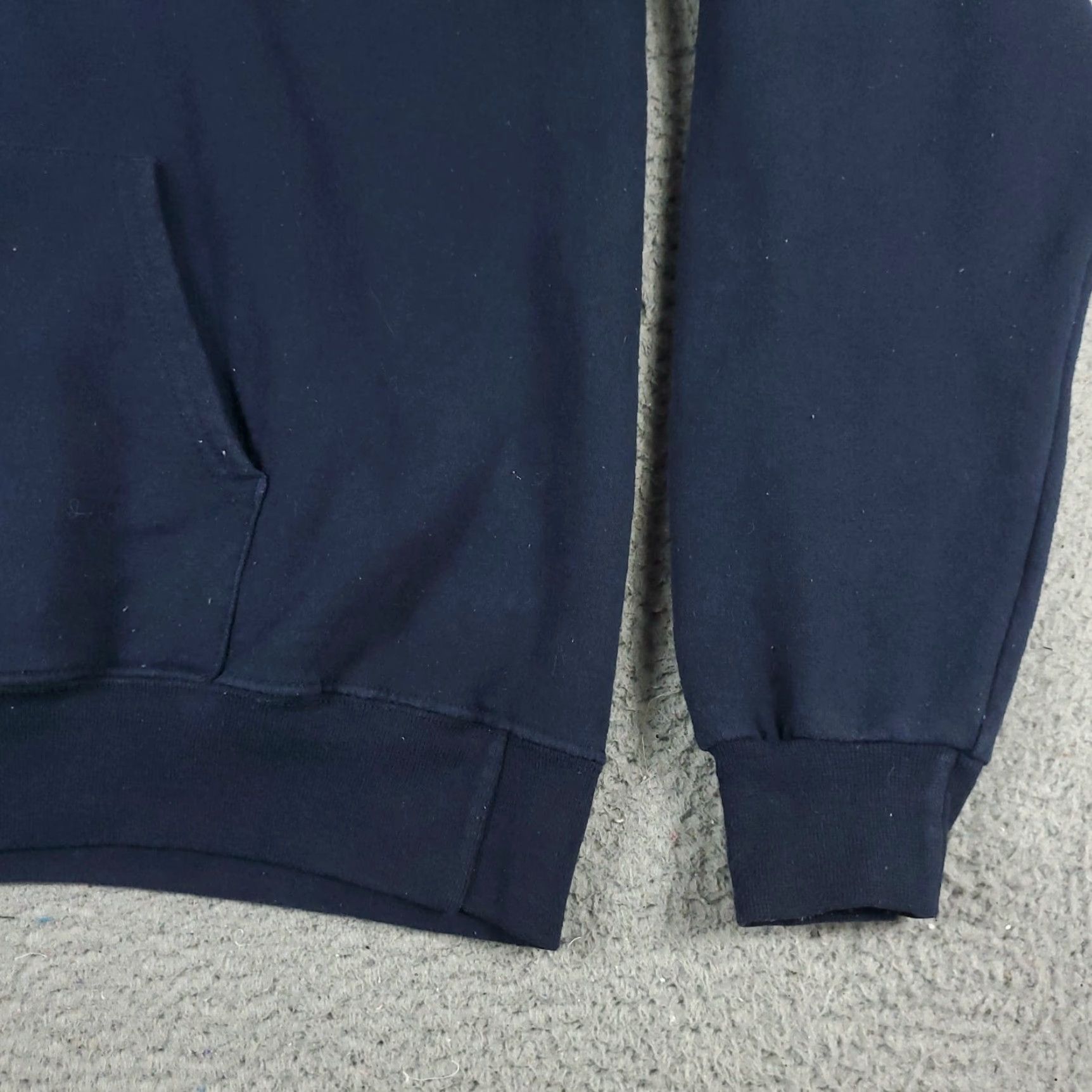 Champion VINTAGE Champion Hoodie Pullover Mens Medium Blue Casual Zipper Logo Knit Fall Winter Size US M / EU 48-50 / 2 - 5 Thumbnail