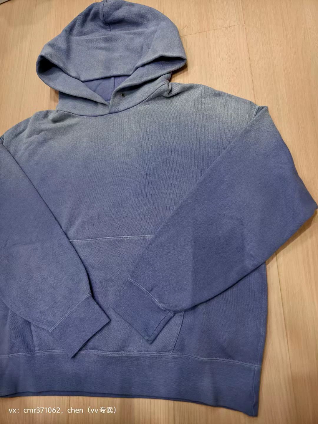 Visvim visvim 23 ICT Amplus SB Hoodie P.O Dmgd Blue2 Drop Size US M / EU 48-50 / 2 - 4 Thumbnail