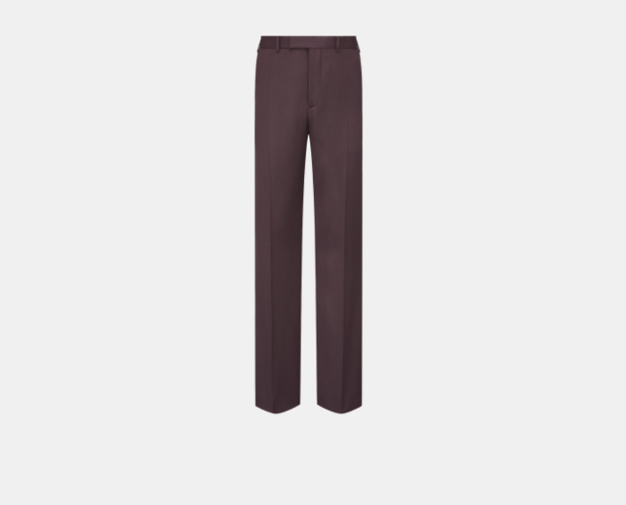 o1w1db11225 443C13 Flared Pant in Burgundy