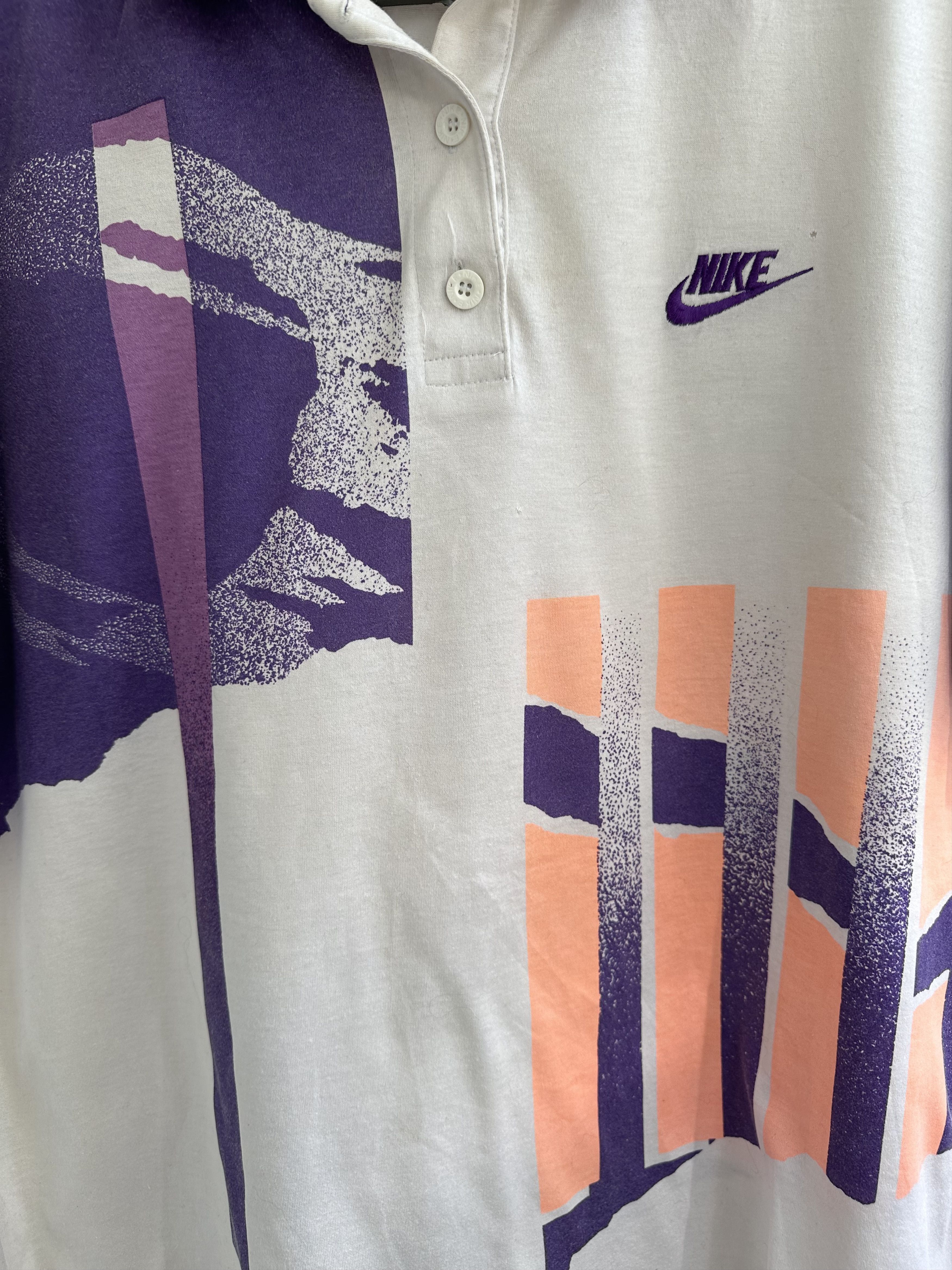 Nike × Vintage Vintage Nike Challenge Court Agassi T shirt Size US M / EU 48-50 / 2 - 3 Thumbnail