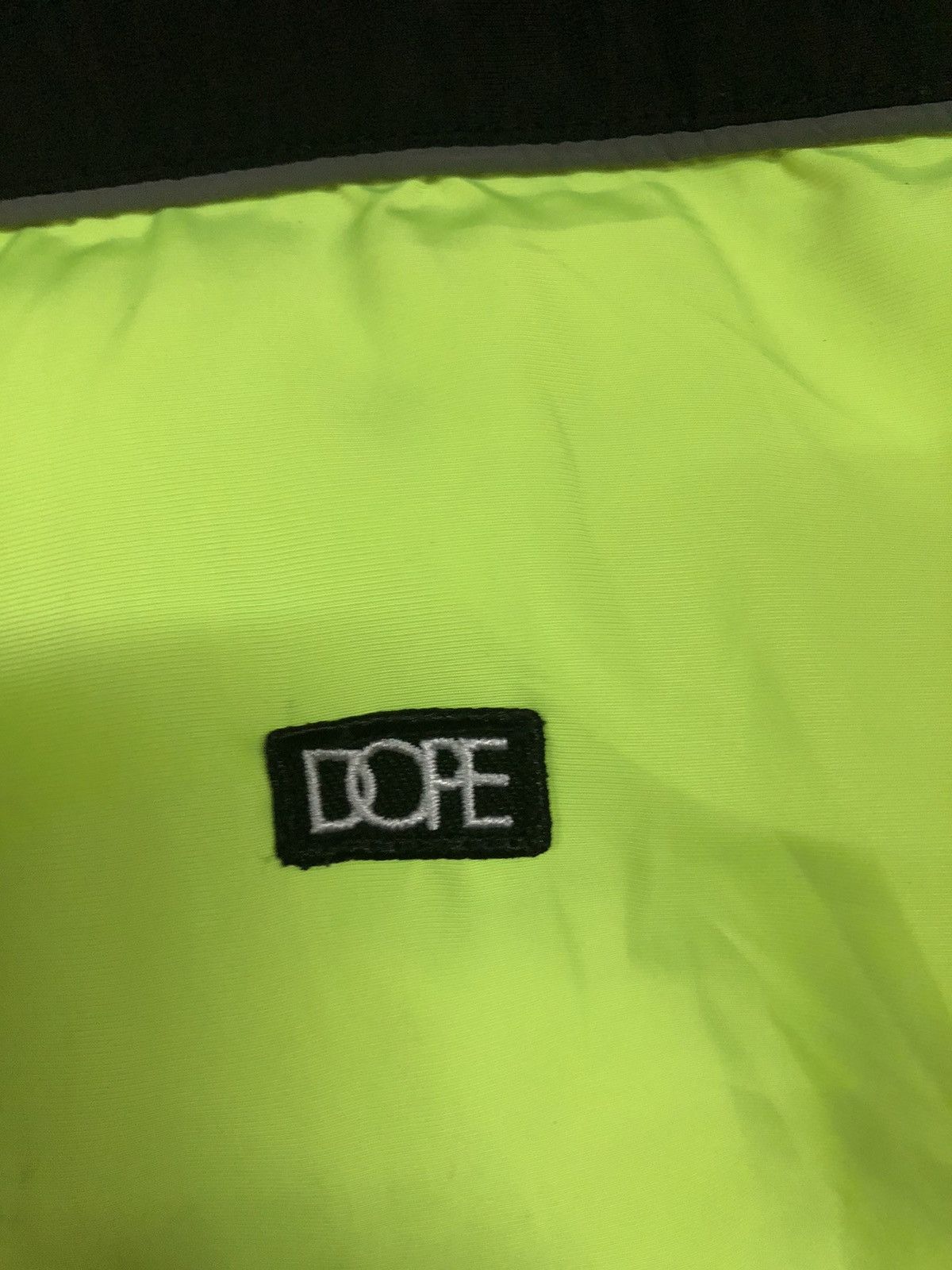 Japanese Brand Dope Vibrant Neon Puffer Jacket Size US L / EU 52-54 / 3 - 3 Thumbnail