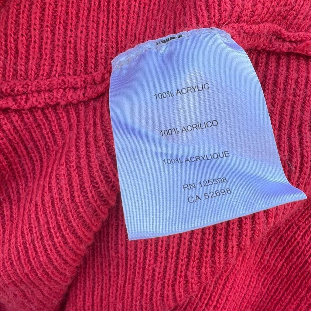 Ellen Tracy Ellen Tracy Poppy Ribbed Oversized Sweater Dolman Style Slee Size S / US 4 / IT 40 - 6 Thumbnail