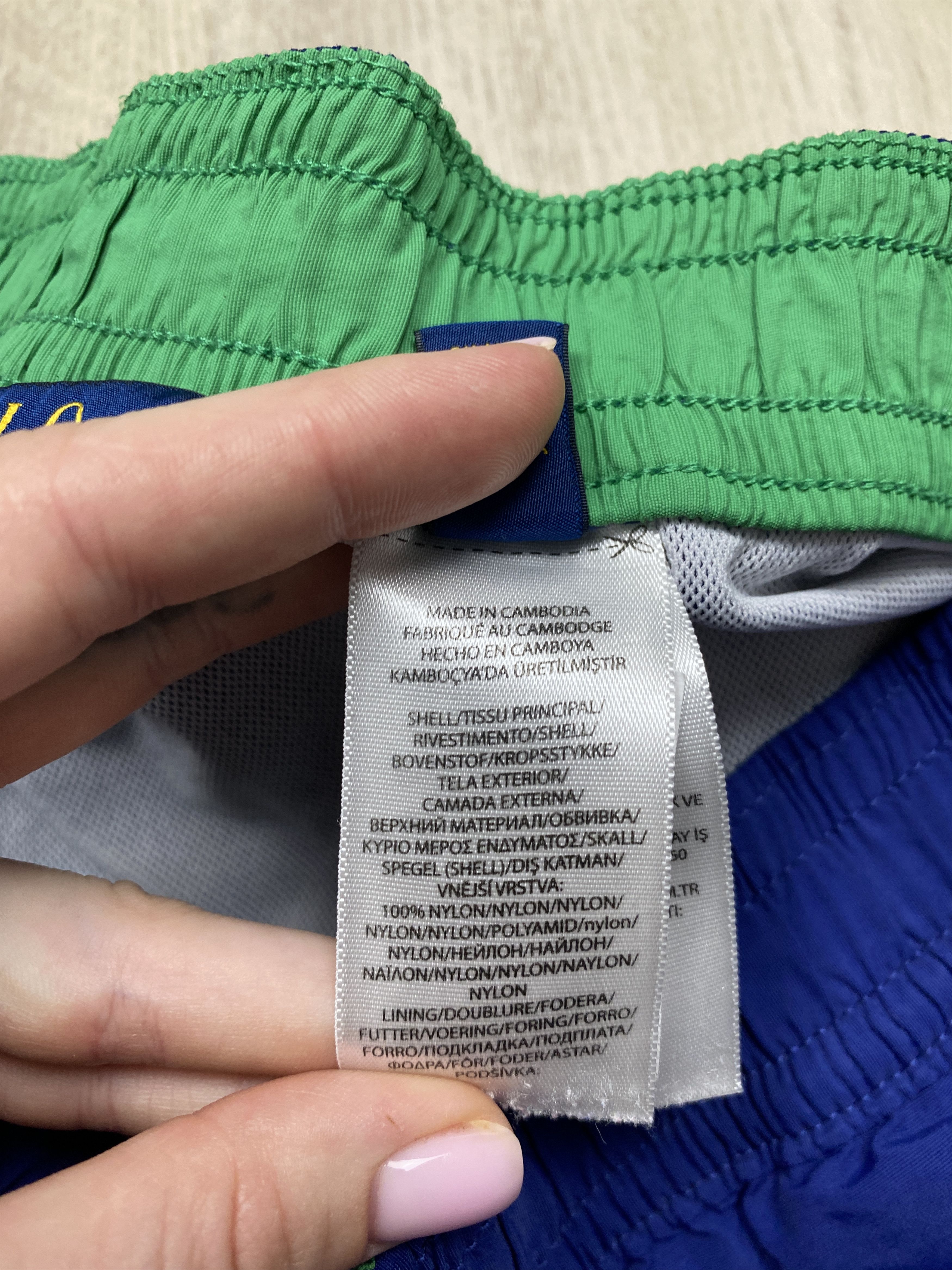 Polo Ralph Lauren × Ralph Lauren × Vintage Polo Ralph Lauren Vintage Mens Nylon Swimming Shorts Size US 30 / EU 46 - 6 Thumbnail