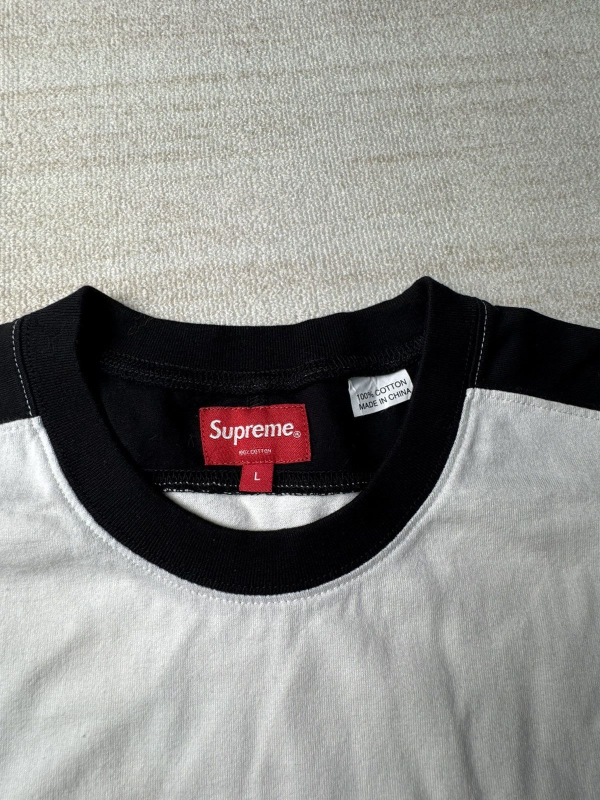 Supreme New york LS tee Size US L / EU 52-54 / 3 - 3 Thumbnail