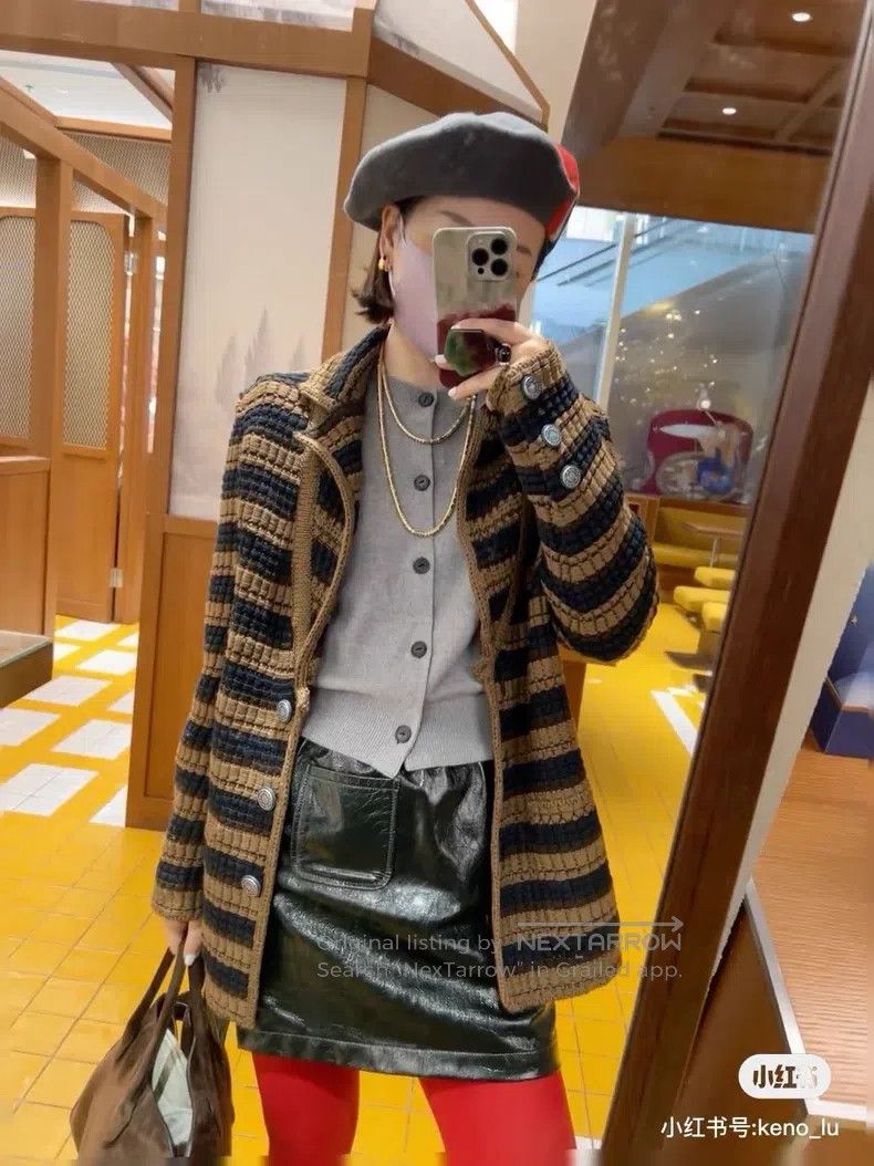 Chanel Chanel Station Series Striped Jacket Size XXS / US 00 / IT 34 - 6 Thumbnail