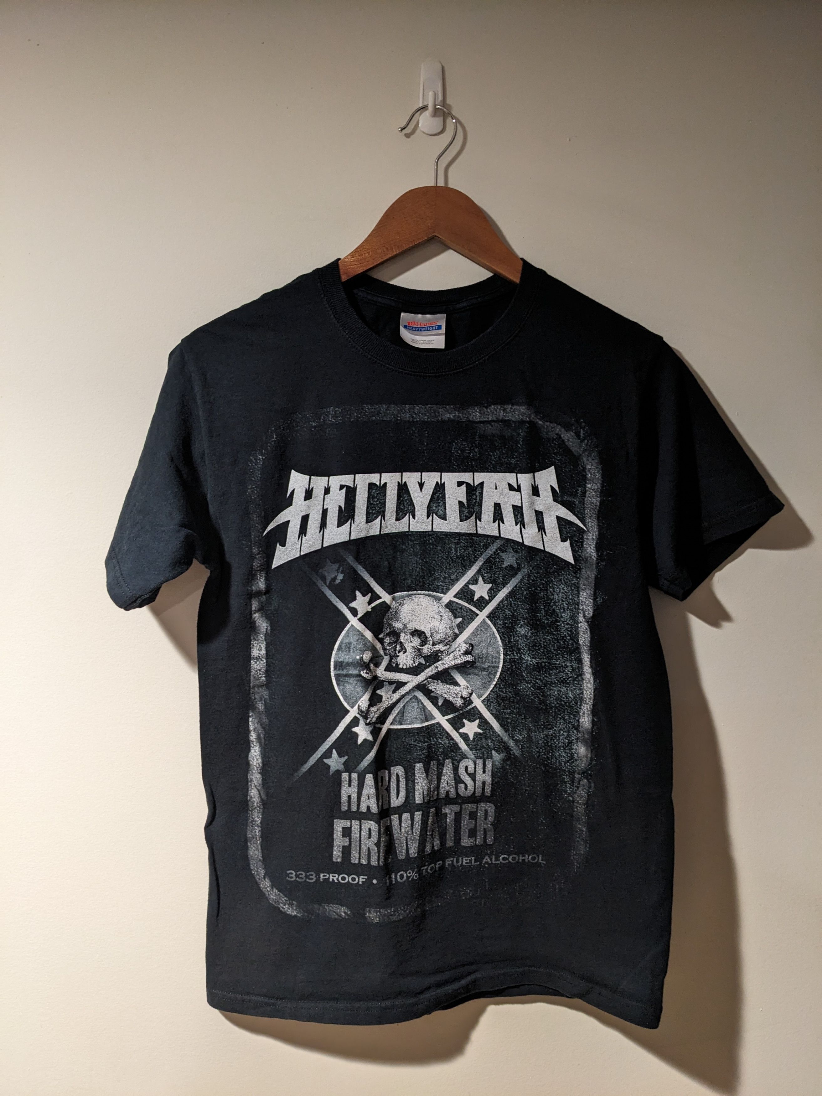 Band Tees × Vintage Vintage Y2K HellYeah Hard Mash Fire Water Small T-Shirt Size US S / EU 44-46 / 1 - 1 Thumbnail