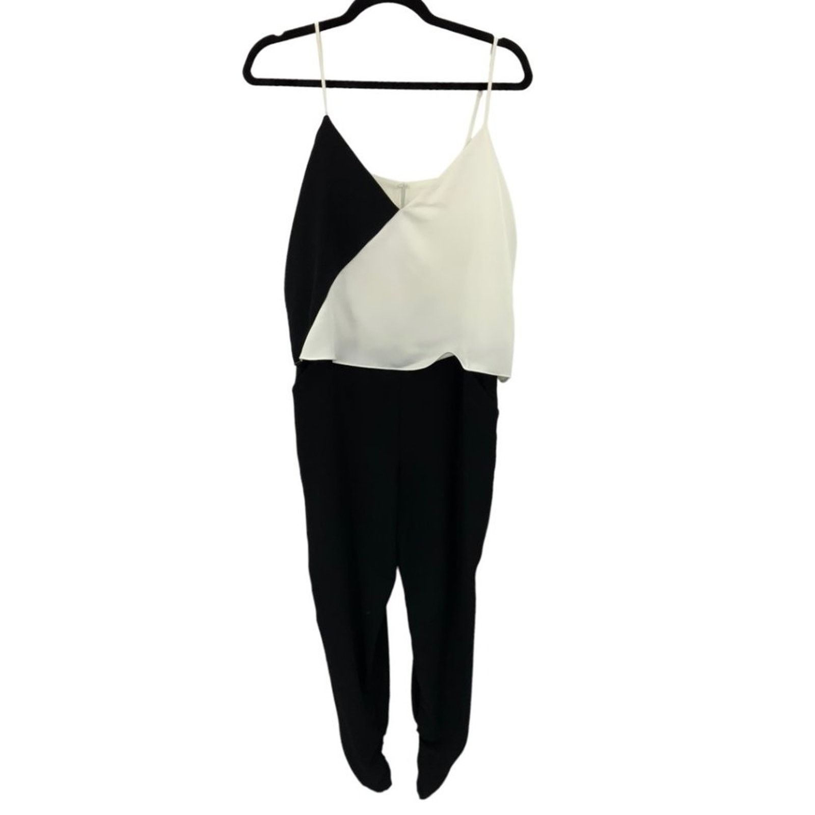 Parker Parker Ivy Sleeveless Colorblock Jumpsuit Size Medium Size 29" - 2 Thumbnail