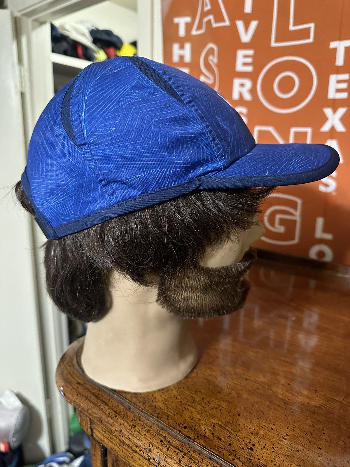 Nike × Vintage Vintage Nike sportswear lightweight “triple blue” hat Size ONE SIZE - 3 Thumbnail