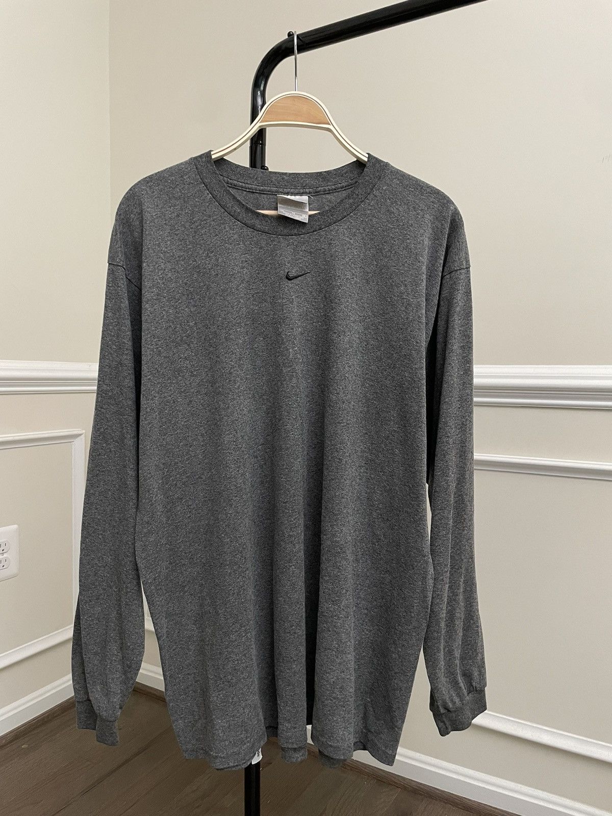 Nike × Supreme Vintage Y2K Grey Nike Art Tee Shirt Size US L / EU 52-54 / 3 - 1 Thumbnail
