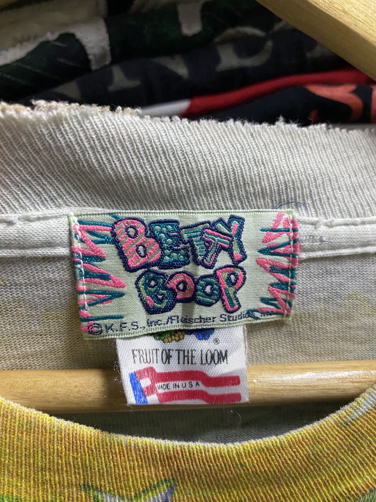 Cartoon Network × Vintage Vintage 90’s OP Betty Boop Shirt Size US L / EU 52-54 / 3 - 12 Thumbnail