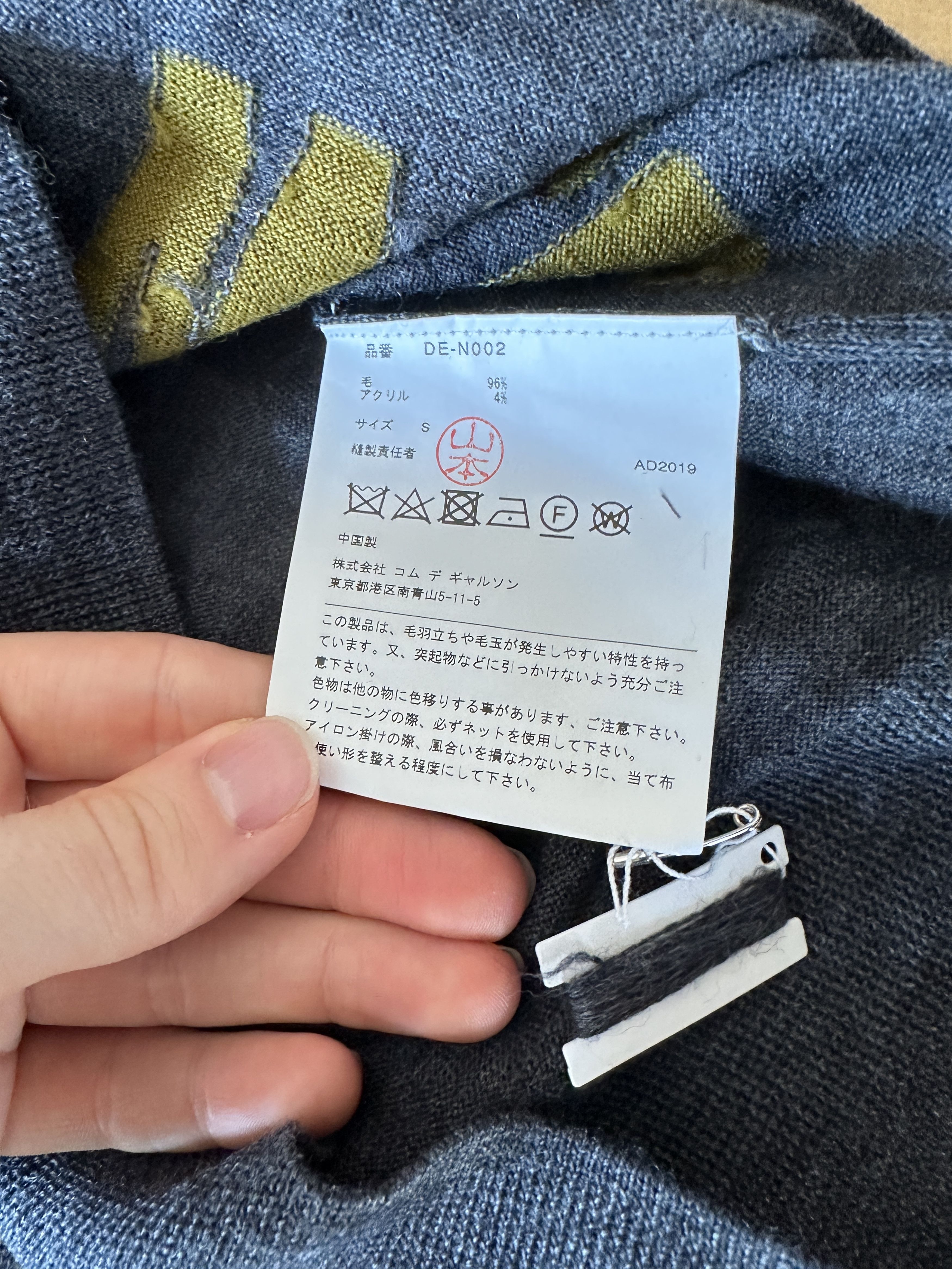 Comme des Garcons Comme des Garcons Homme Deux Strong Will Sweater Size US S / EU 44-46 / 1 - 5 Thumbnail