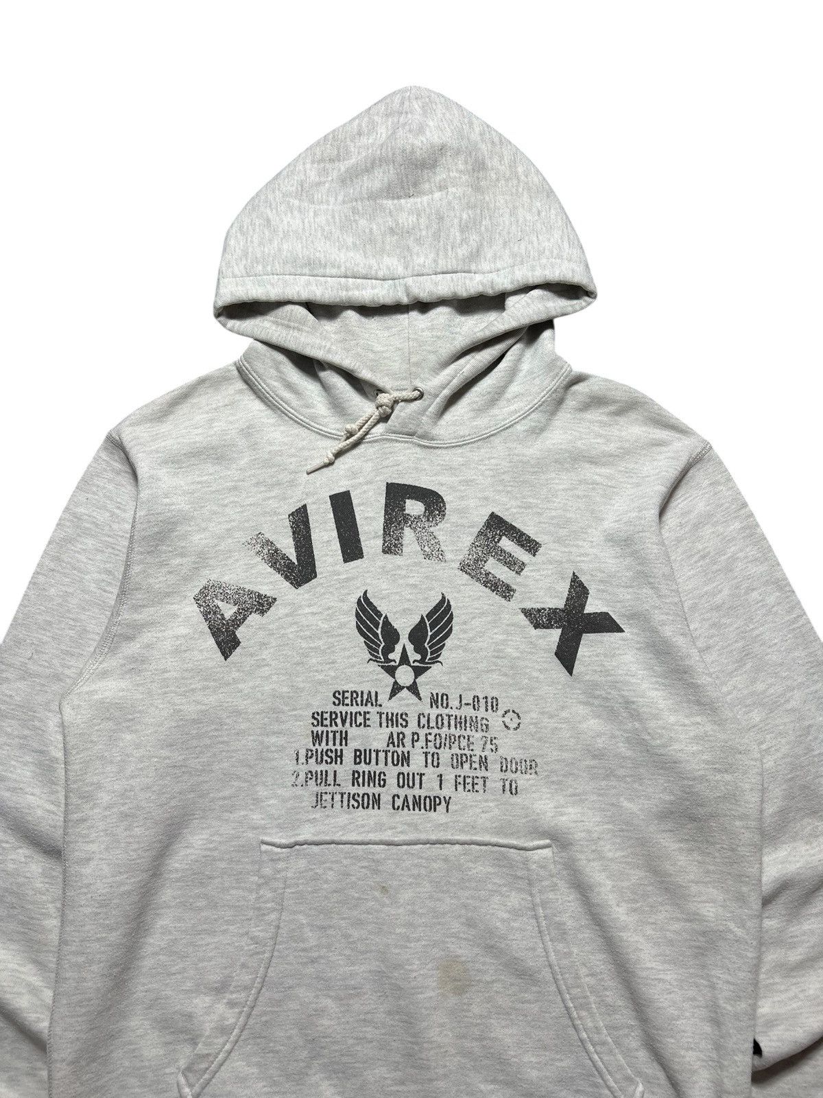 Avirex Vintage Y2K Avirex Military Hoodie Size US M / EU 48-50 / 2 - 4 Thumbnail