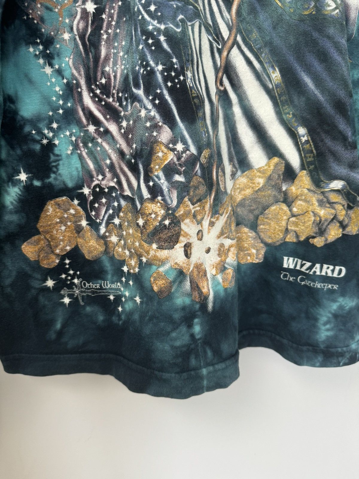 Vintage Vintage 90s Wizard Print Churinga Australia Tie Dye Magic Size US M / EU 48-50 / 2 - 4 Thumbnail