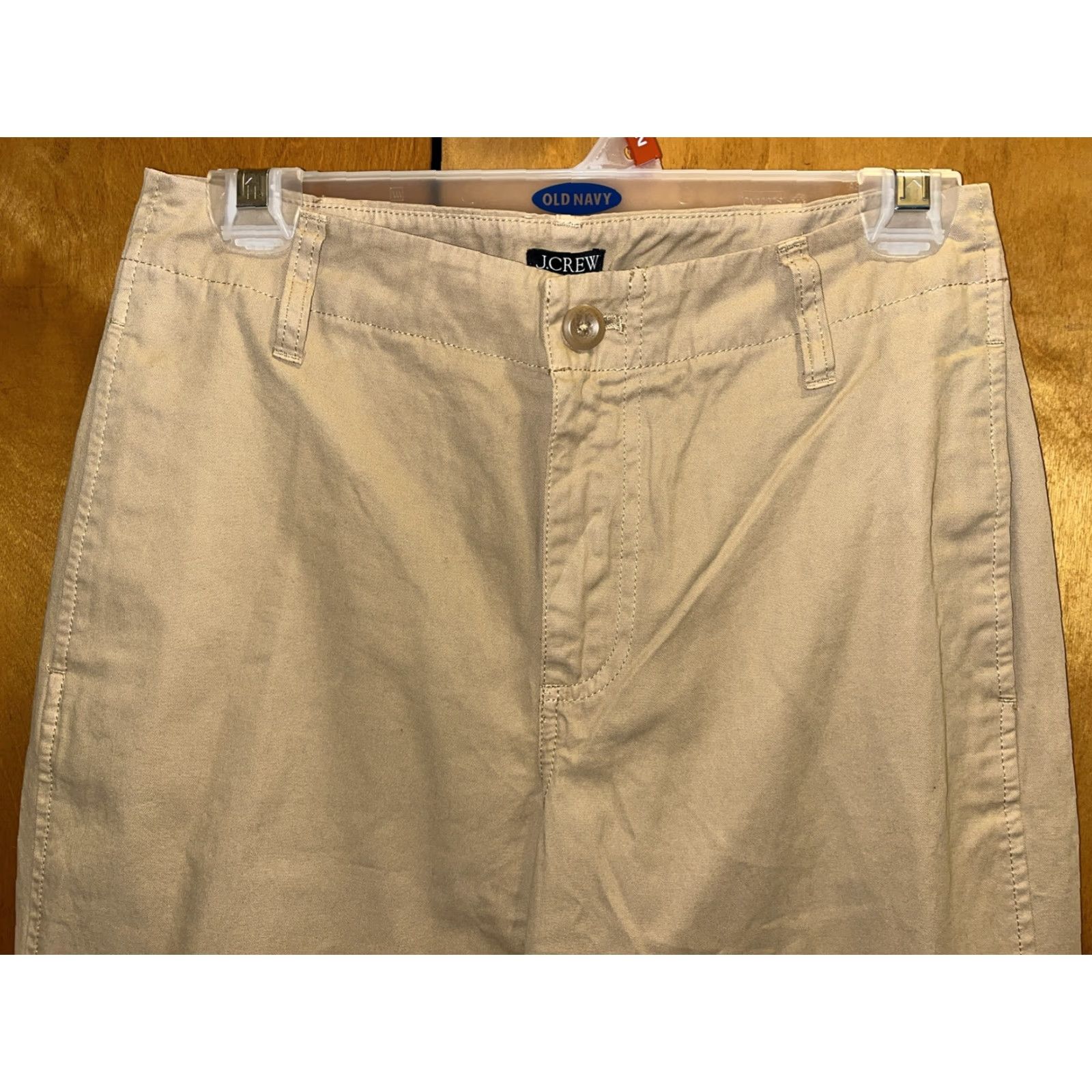 J.Crew J.CREW Women's Wide Leg Dress Pants Size 24 Brown Flat Front Belt Loops Casual Workwear Size 42" / US 20 - 2 Thumbnail