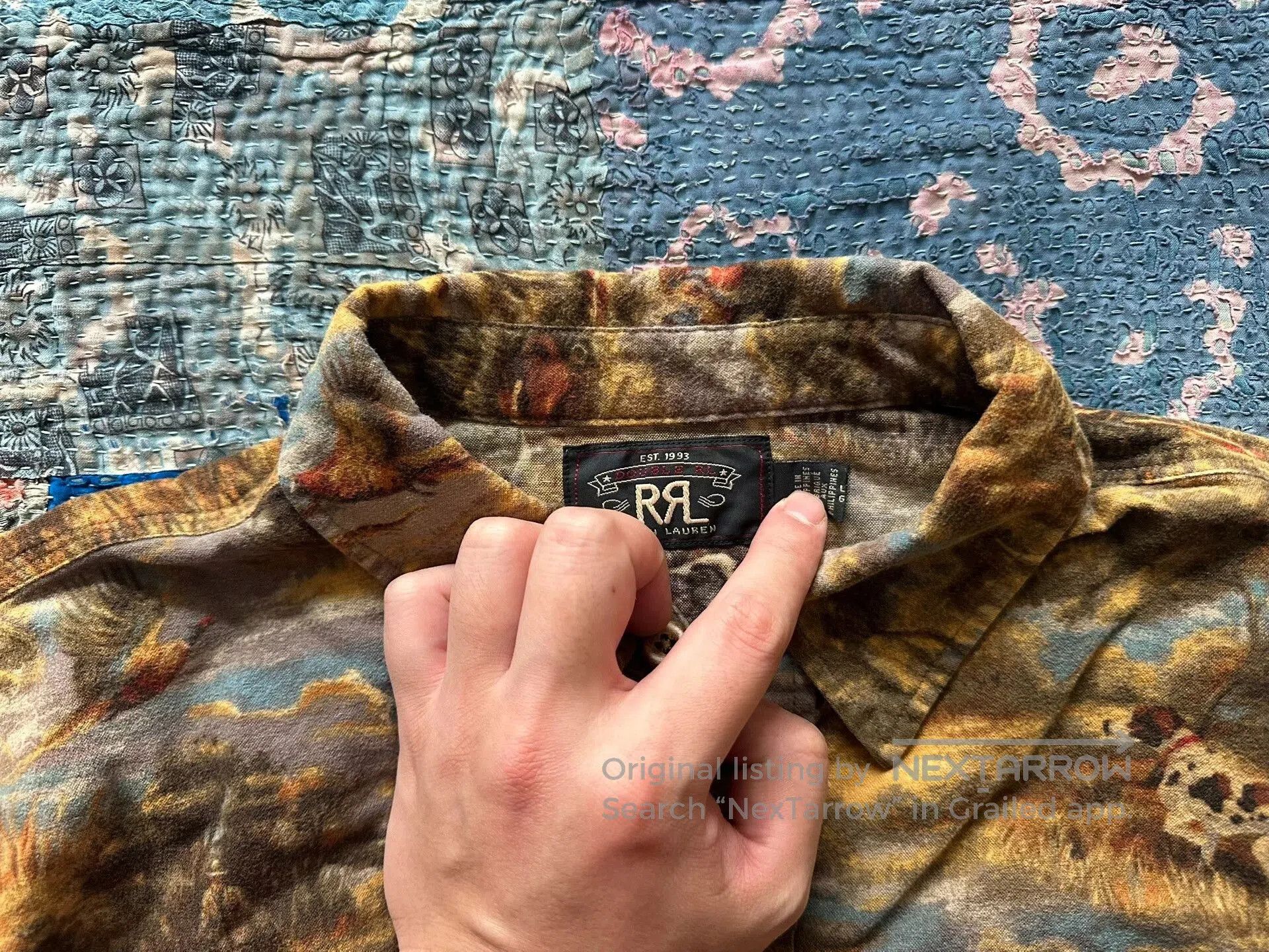 RRL Ralph Lauren RRL Hunting Dog Shirt in Large. Size US L / EU 52-54 / 3 - 3 Thumbnail