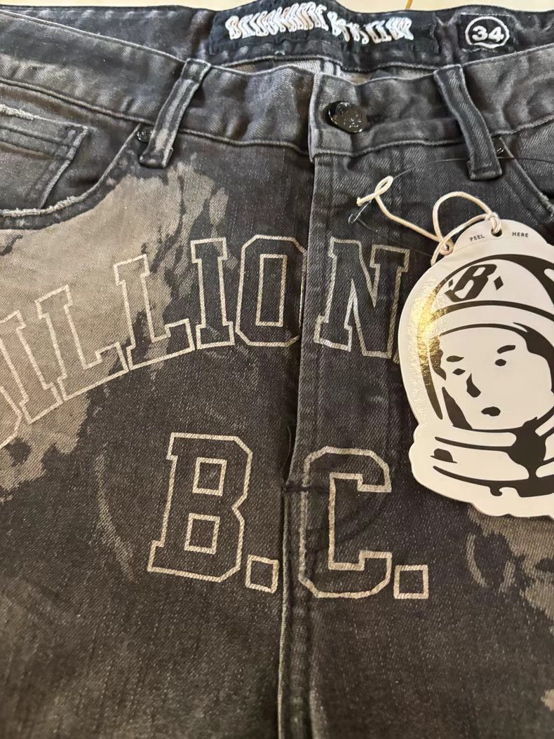 Billionaire Boys Club BBC Paint Splatter Distressed Ripped Jeans Size US 34 / EU 50 - 4 Thumbnail