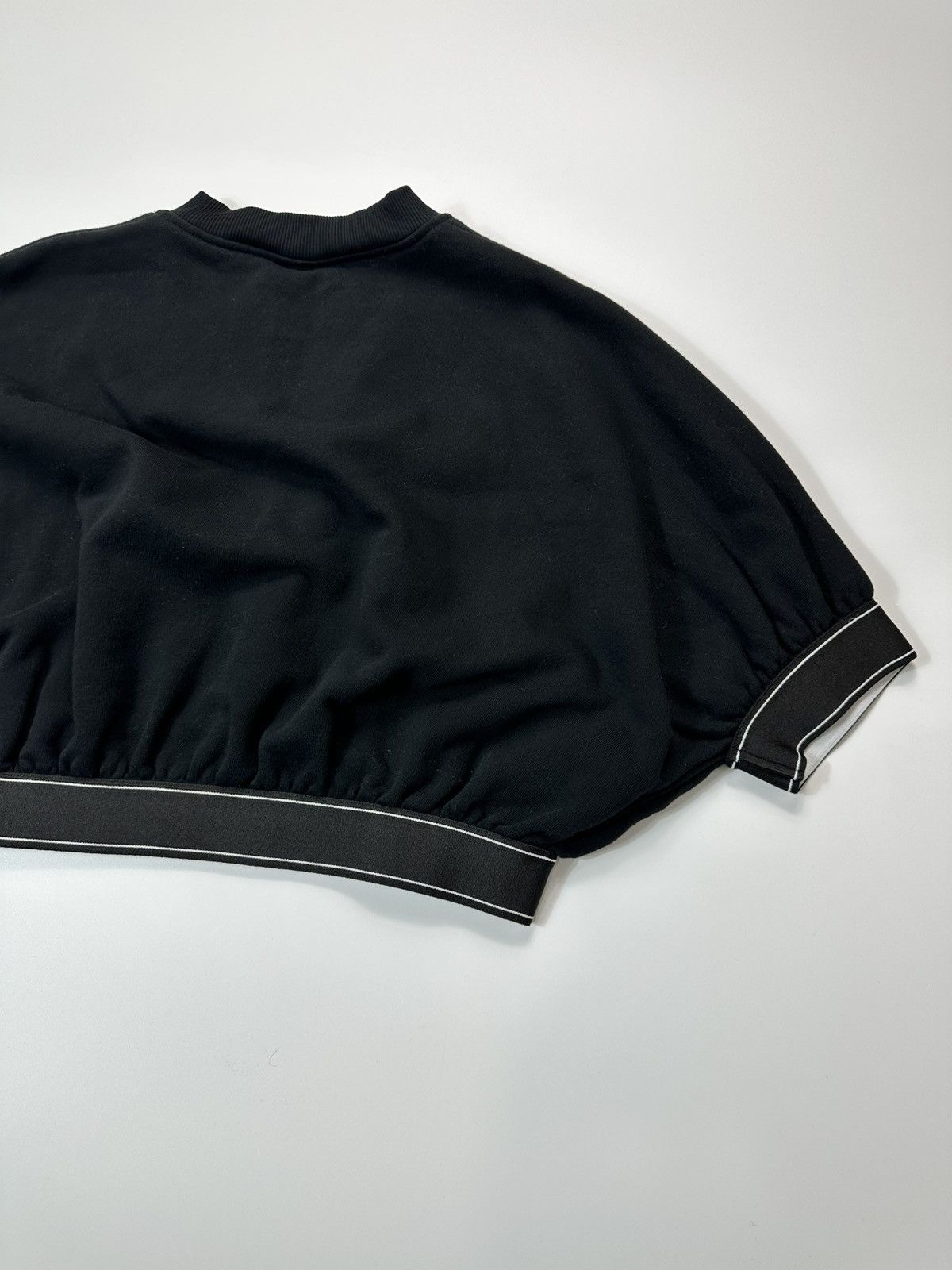 Prada Prada Cropped Top Black Size L / US 10 / IT 46 - 10 Thumbnail