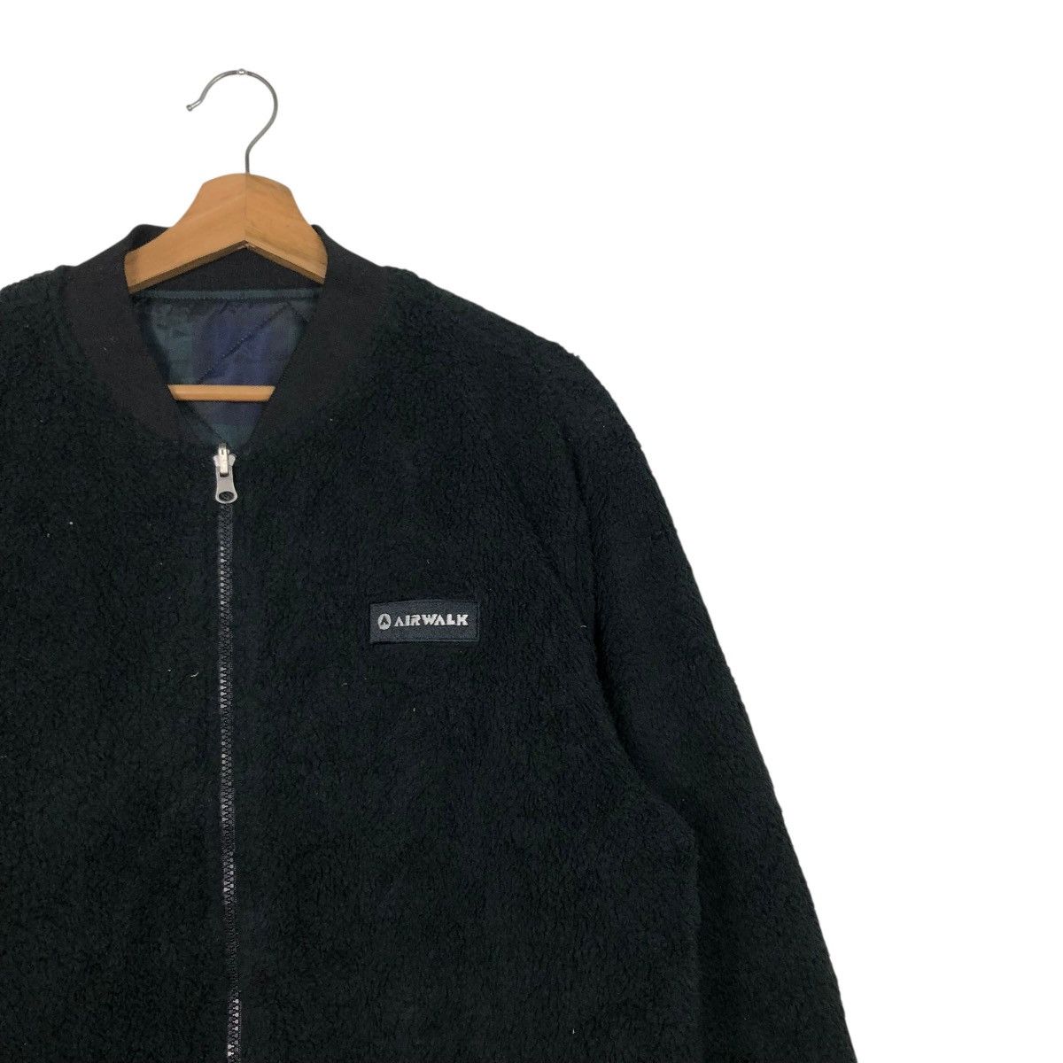 Japanese Brand 🔥VINTAGE REVERSIBLE BOMBER JACKET AIRWALK ISSEY MIYAKE Size US XL / EU 56 / 4 - 19 Thumbnail