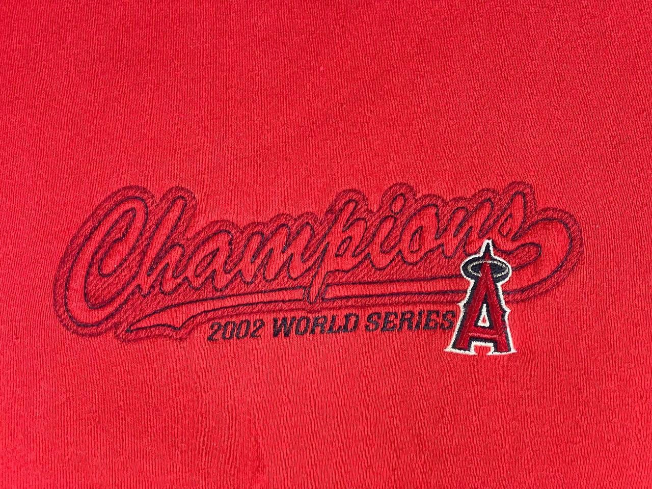 MLB Vintage 2002 champion mlb los angeles angel anaheim angel Size US L / EU 52-54 / 3 - 4 Thumbnail