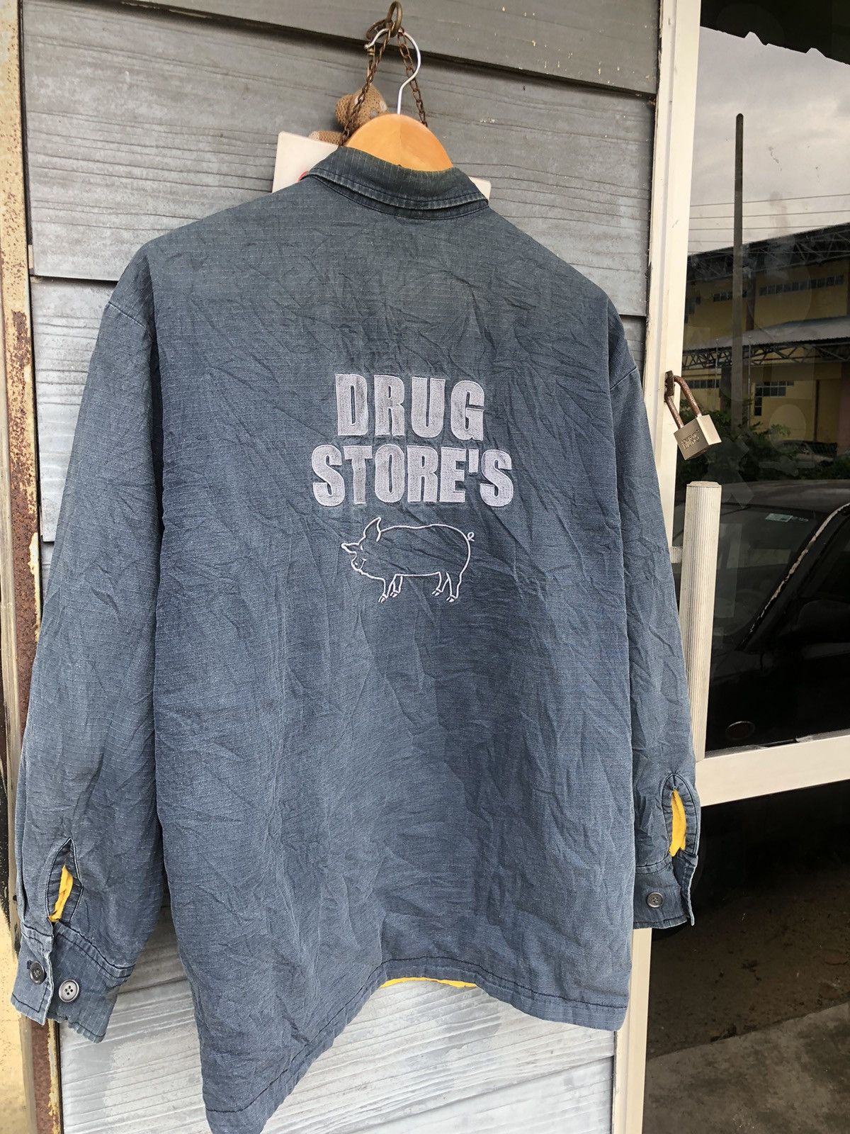 Carhartt × Japanese Brand × Vintage Vintage Japanese Brands Drug Store Worker Jacket Size US XL / EU 56 / 4 - 4 Thumbnail