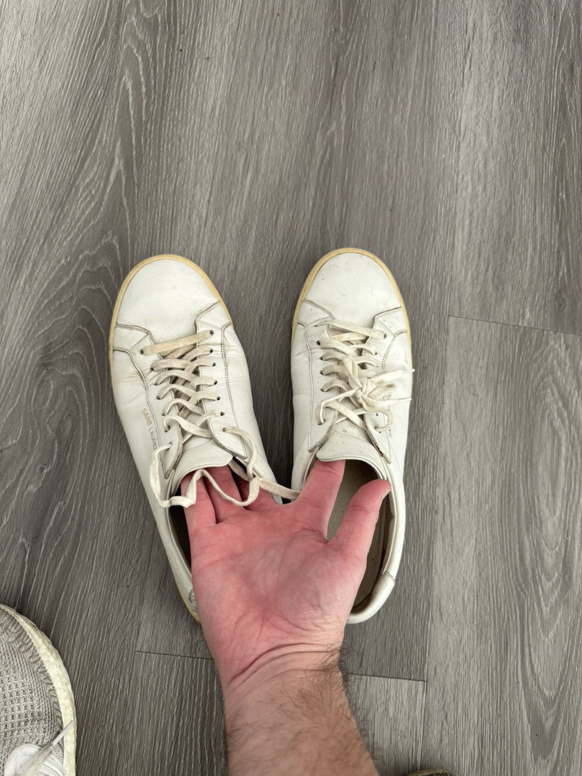 Saint Laurent Paris USED SAINT LAURENT PARIS Sneakers Size US 11 / EU 44 - 5 Thumbnail