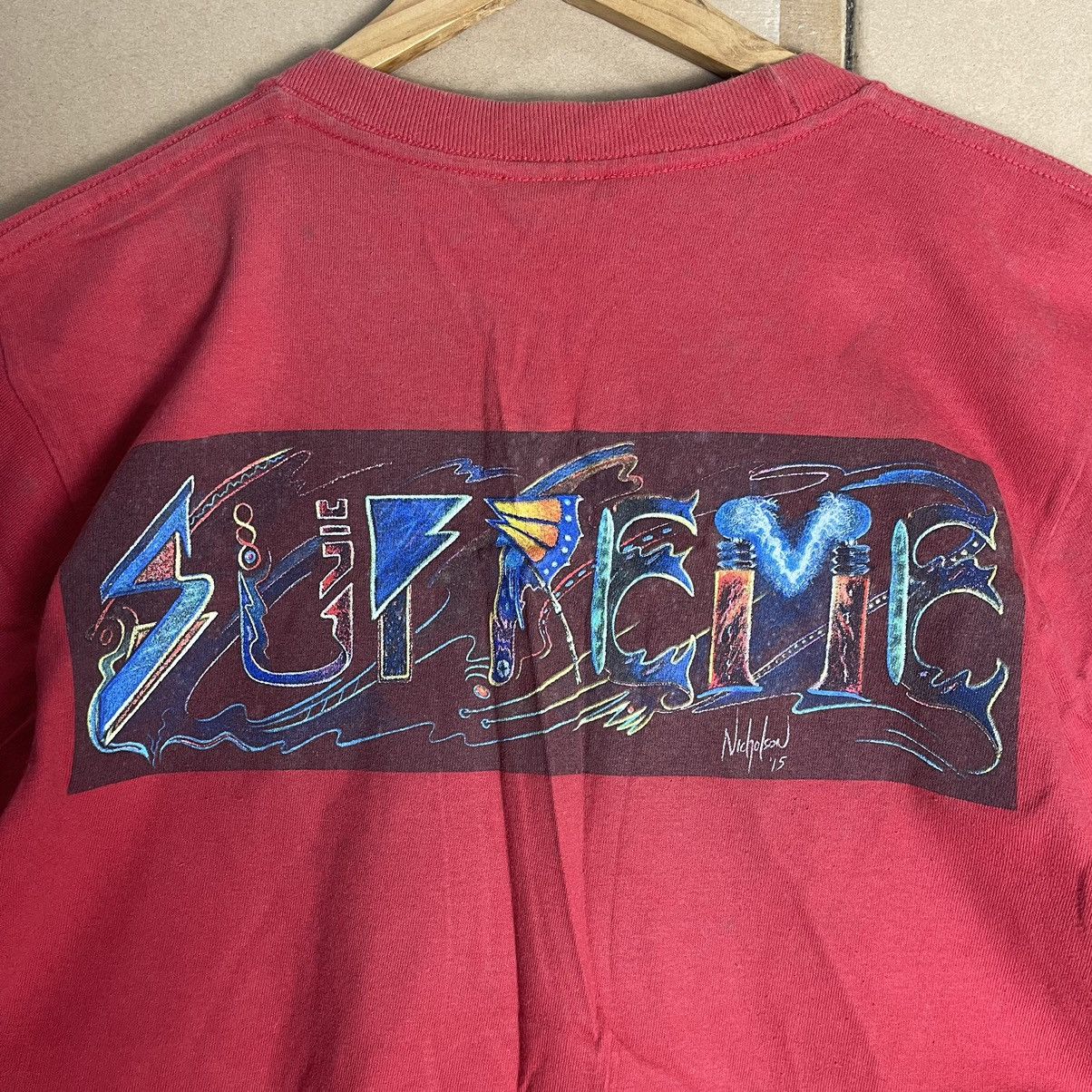 Supreme Supreme Nicholson Red Tee Size US S / EU 44-46 / 1 - 8 Thumbnail