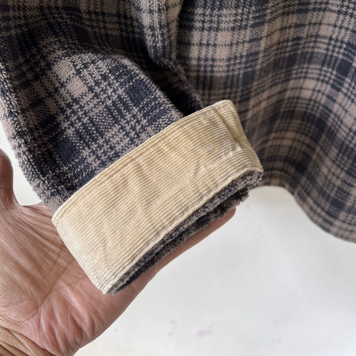 Woolrich Woolen Mills Woolrich Polartec Fleece Jacket Plaid Corduroy Trim Size US M / EU 48-50 / 2 - 13 Thumbnail