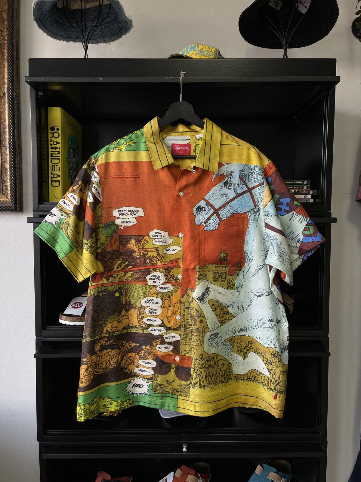Supreme Supreme Justice League Silk Button Up Size US L / EU 52-54 / 3 - 2 Thumbnail