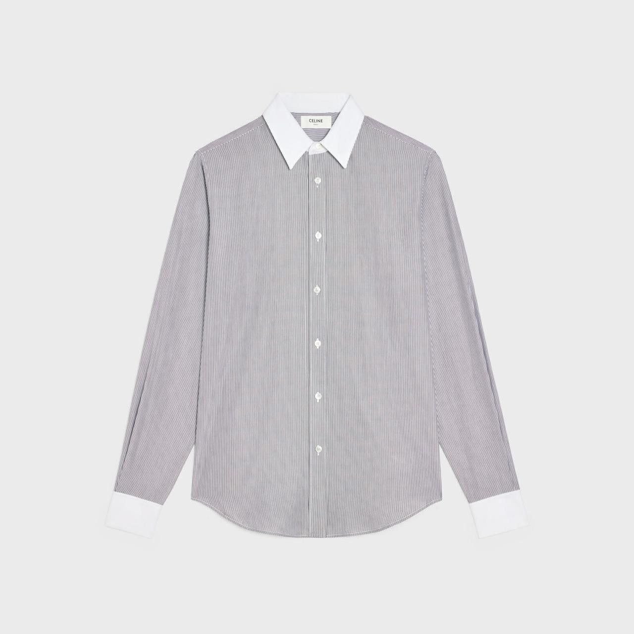o1bcso1str0125 Cotton Poplin Shirt in Multicolor