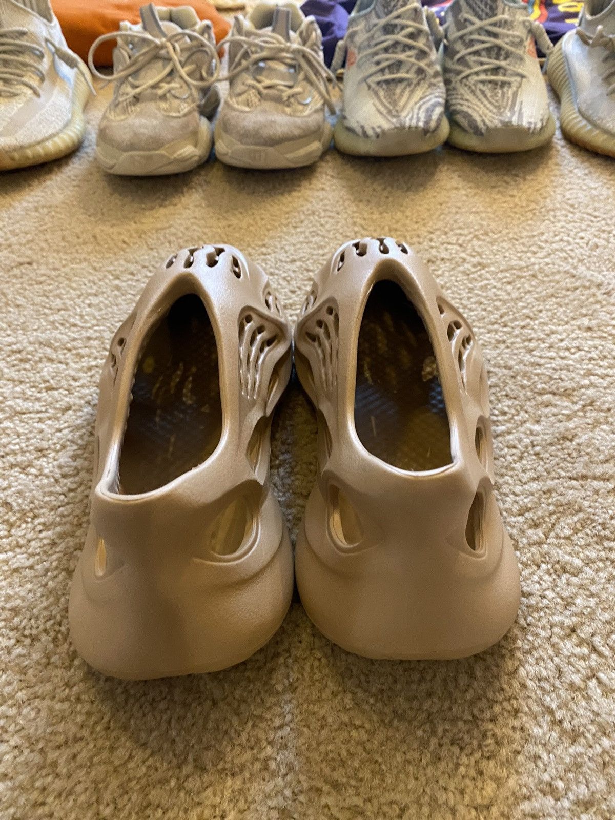 Adidas × Kanye West Yeezy Foam Rnners Ochre Size US 11 / EU 44 - 3 Thumbnail