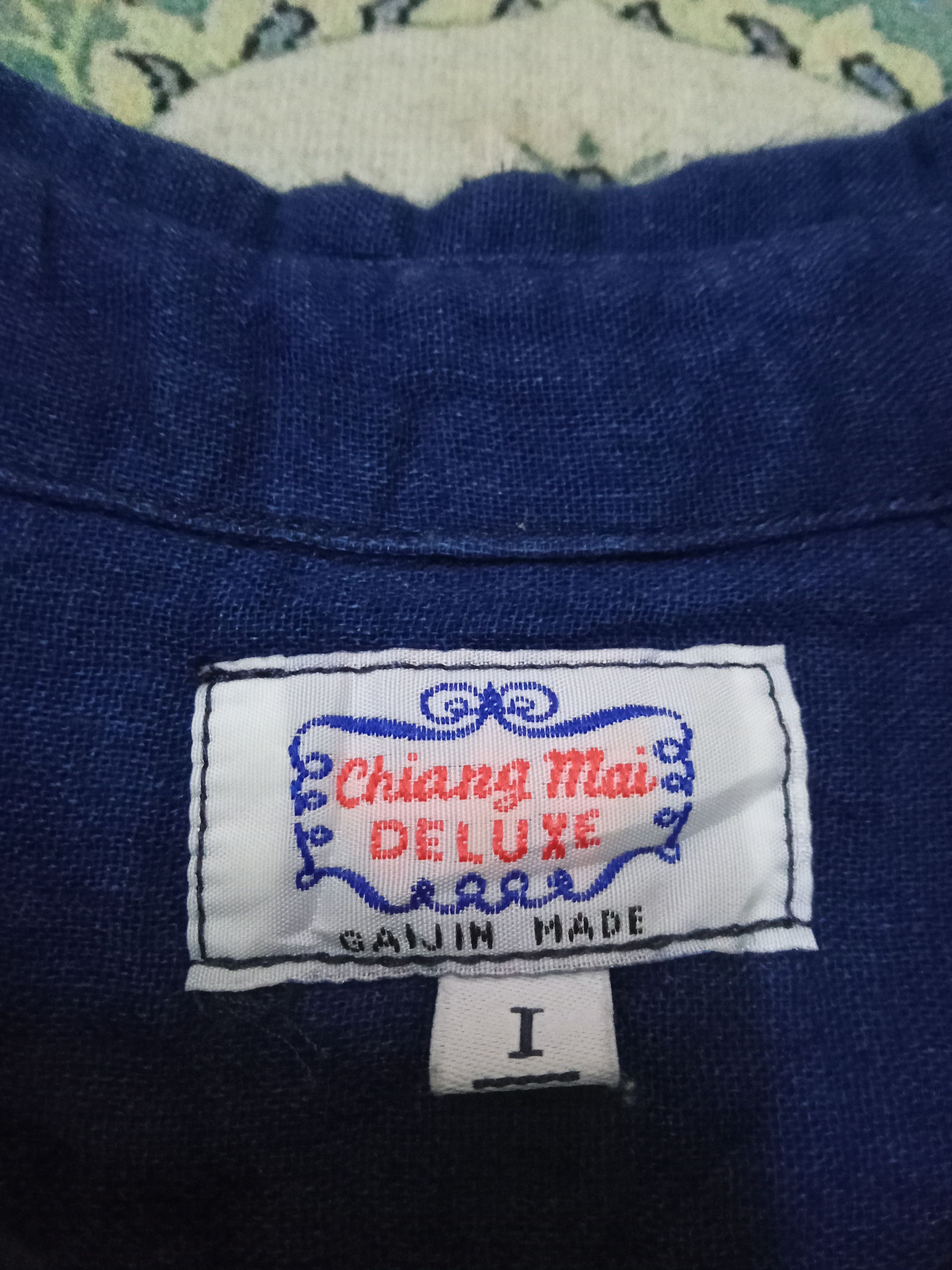 Japanese Brand Chiang Mai Deluxe Gaijin Made Rare Patchwork Design Shirt Size US S / EU 44-46 / 1 - 3 Thumbnail