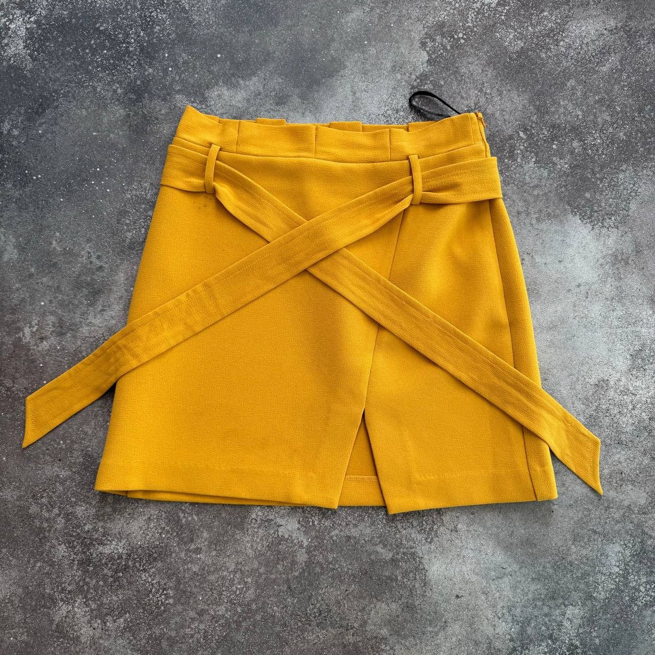 Morgan de Toi Vintage Belted Mini Skirt