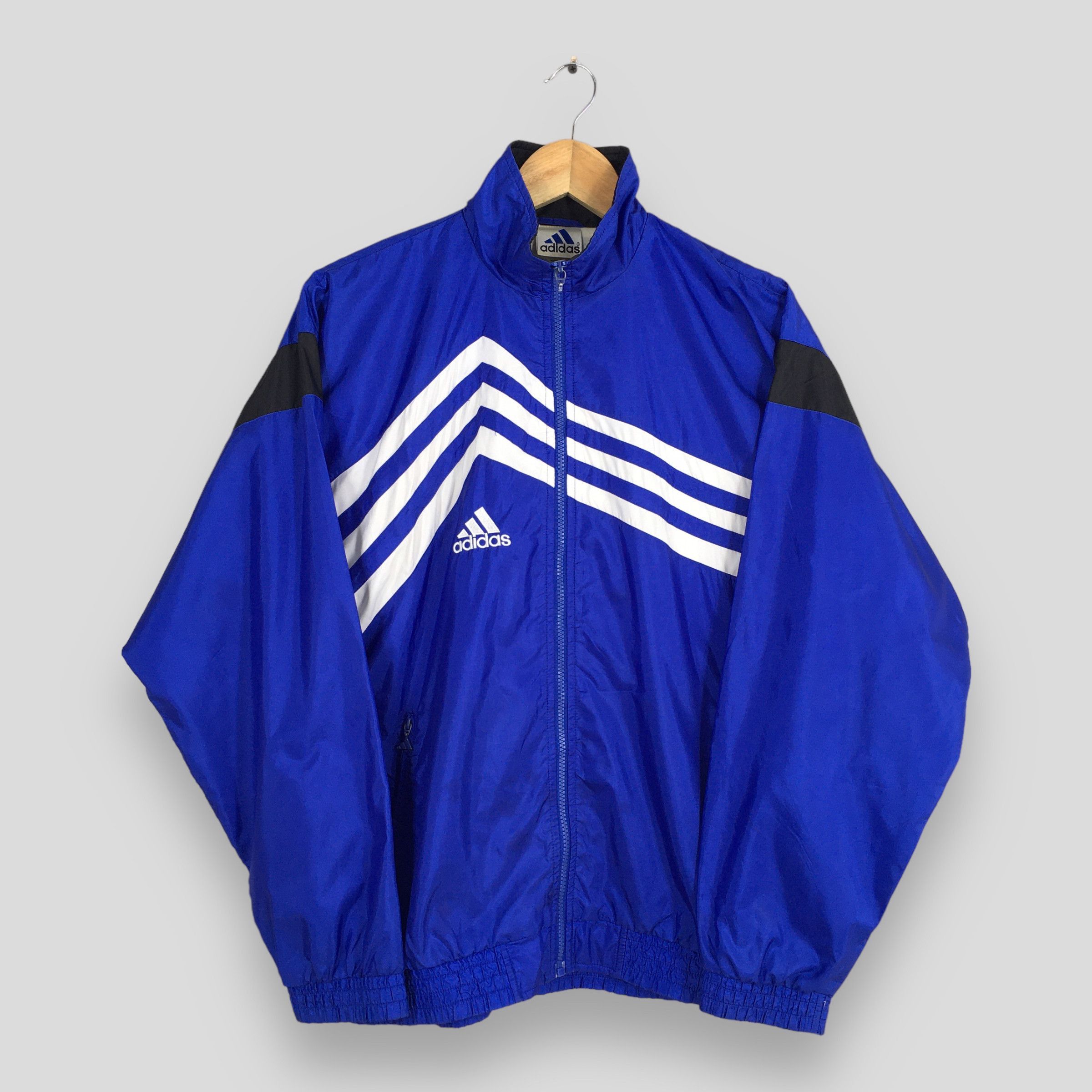 Adidas Vintage Adidas Equipment Windbreaker Jacket XLarge Size US XL / EU 56 / 4 - 1 Thumbnail