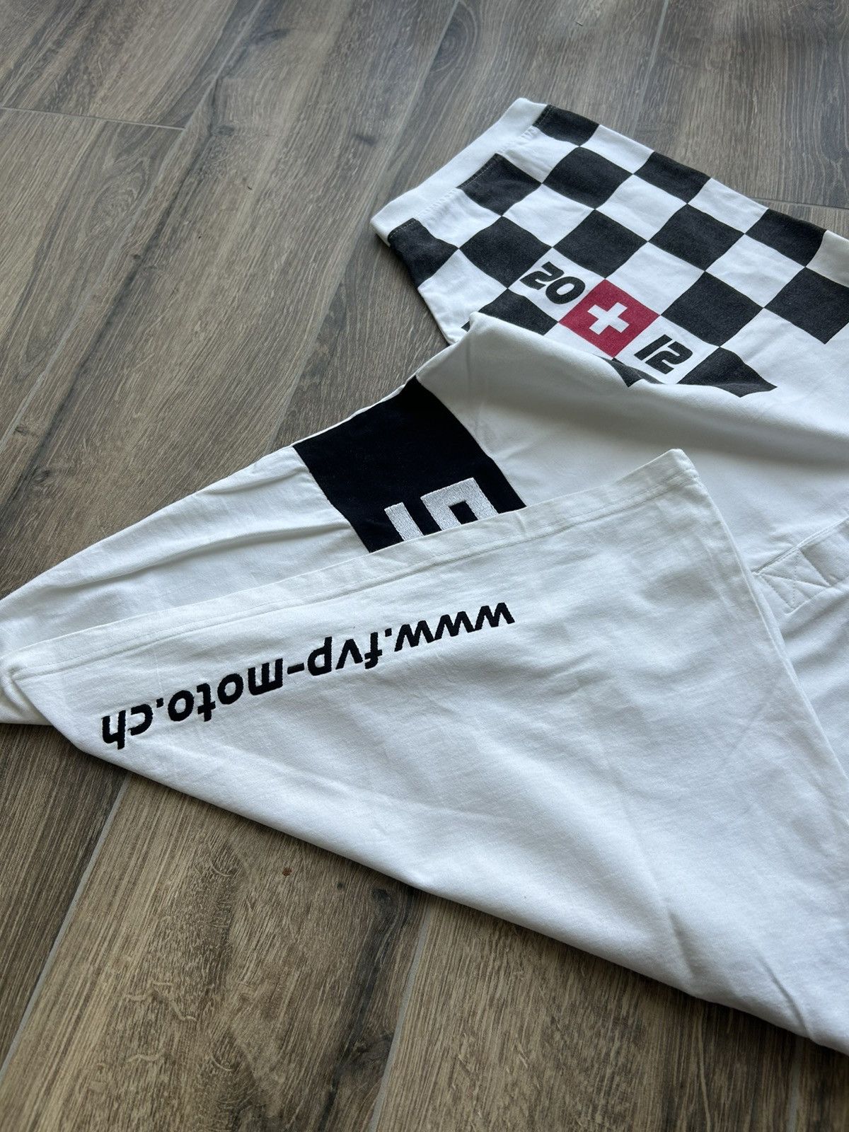 Vintage Vintage Fvp-Moto Champion ship 500 Miles polos racing Size US L / EU 52-54 / 3 - 4 Thumbnail