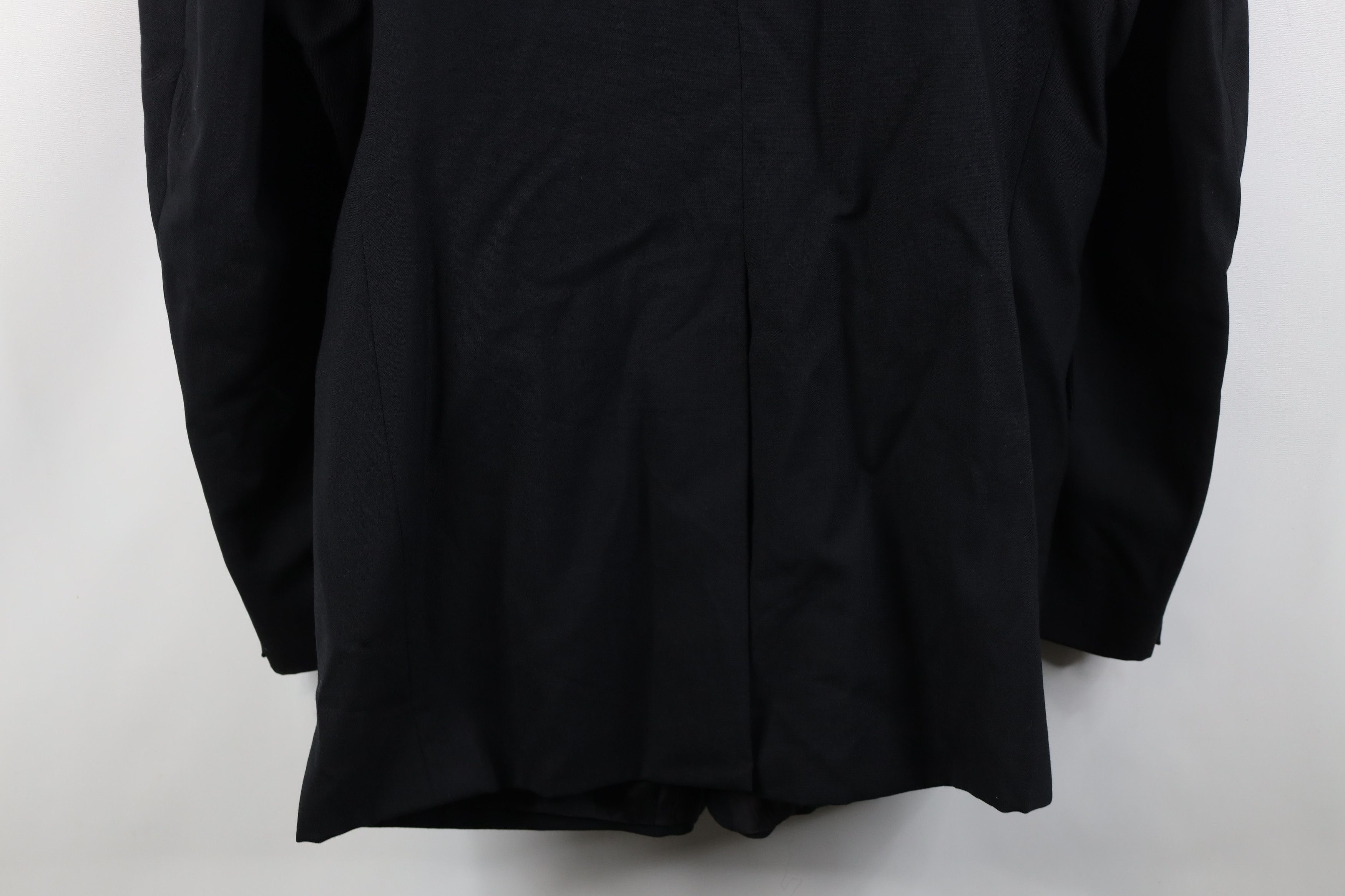 Vintage Vintage 70s Streetwear Suit Coat Blazer Jacket Black USA Size US XXL / EU 58 / 5 - 15 Thumbnail