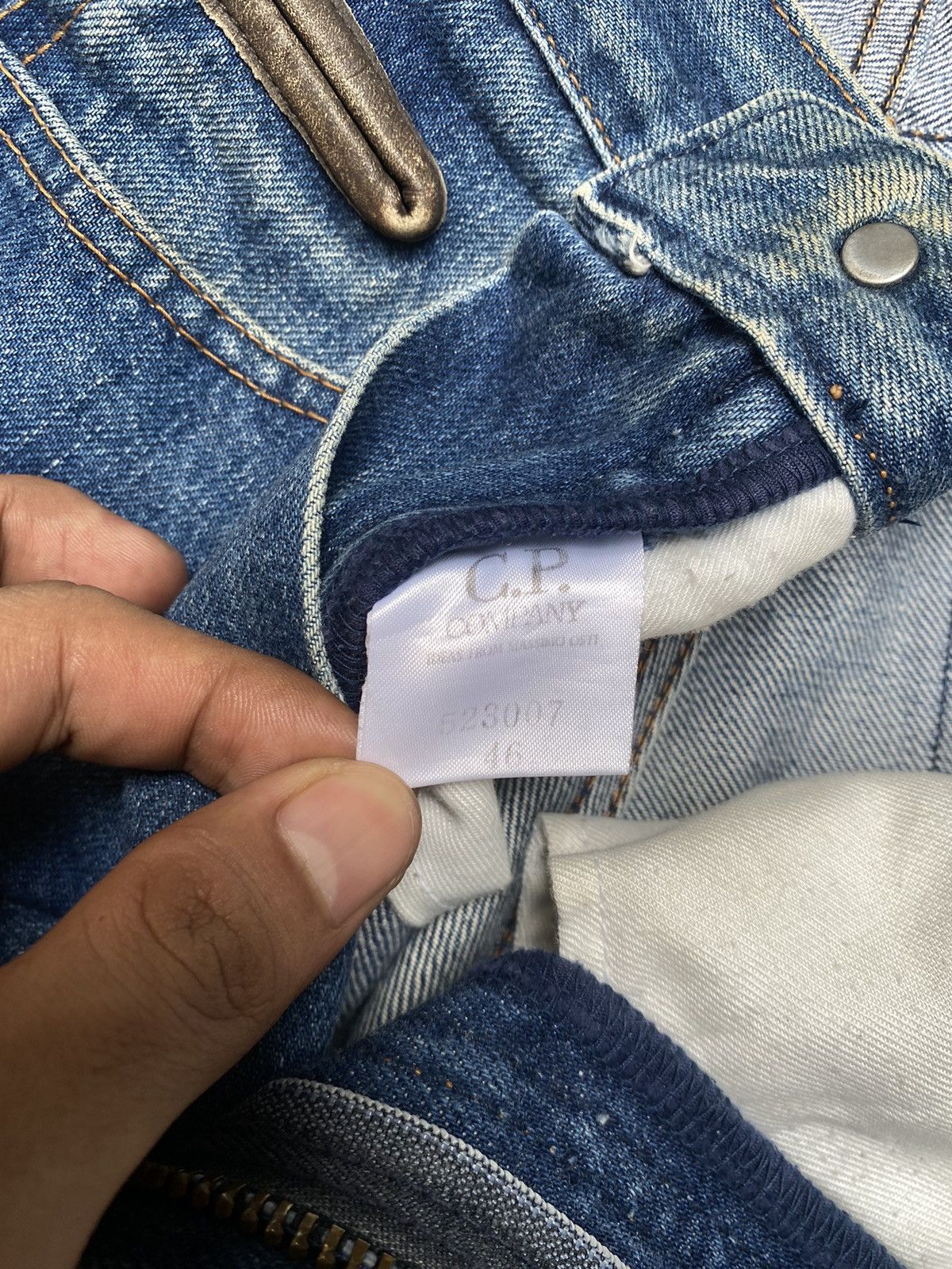 C.P. Company Vintage C.P Company Barrel Blue Jeans Size US 30 / EU 46 - 5 Thumbnail