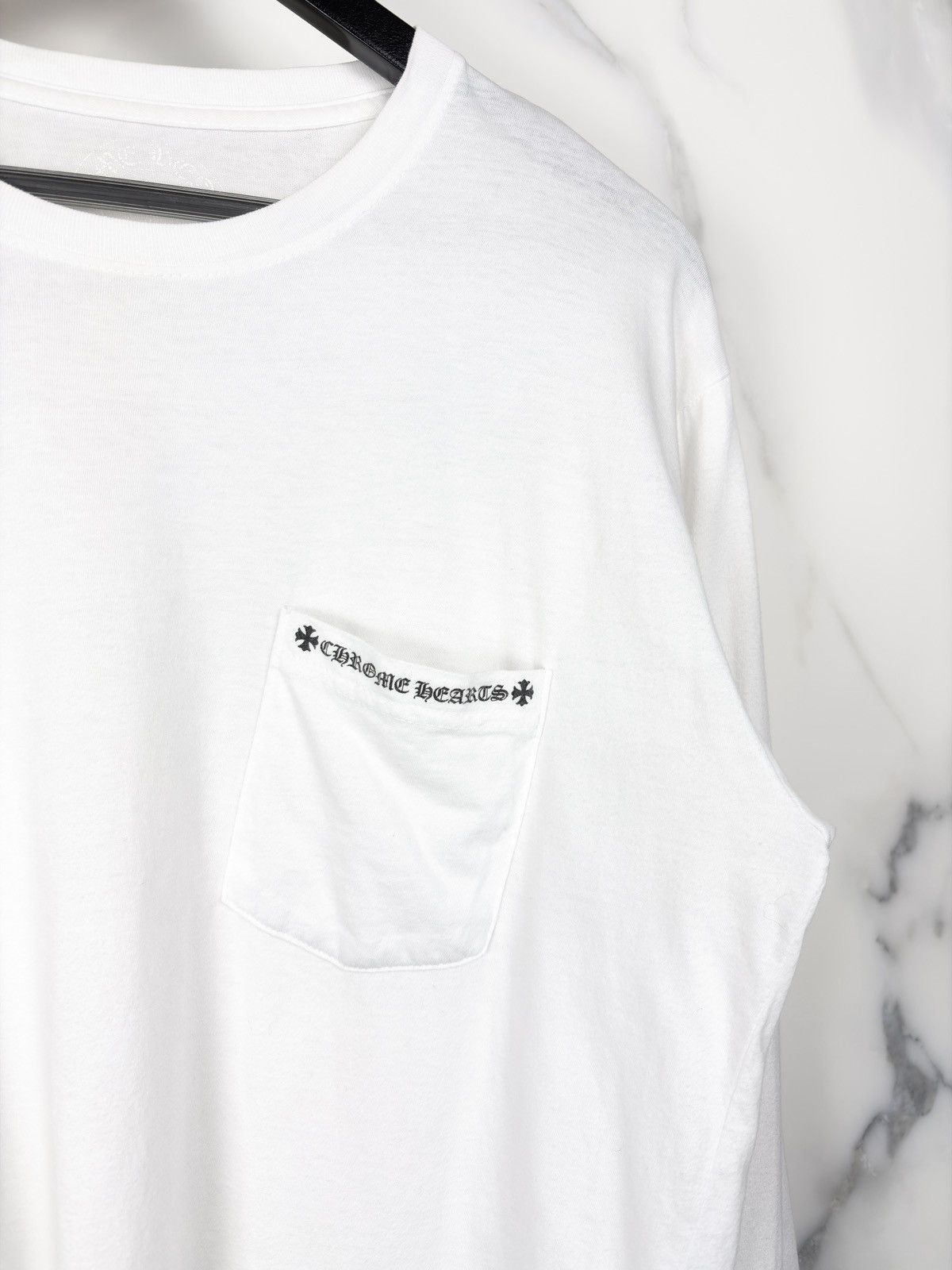 Chrome Hearts Chrome Hearts Made In Hollywood Logo Longsleeve Tshirt White Size US L / EU 52-54 / 3 - 5 Thumbnail