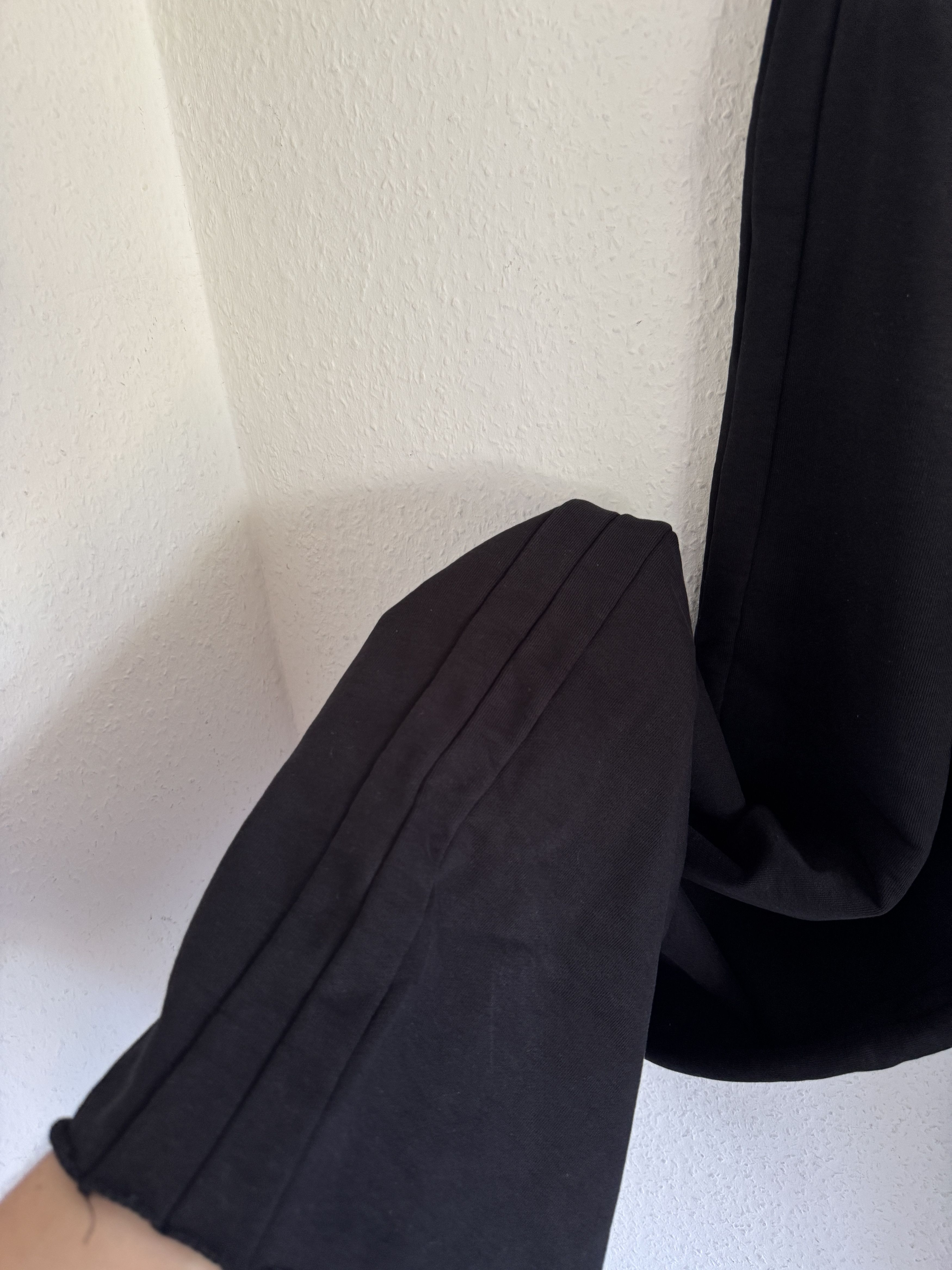 Vetements Wide Leg Panelled Cotton Blend Jersey Sweatpants Size US 30 / EU 46 - 9 Thumbnail