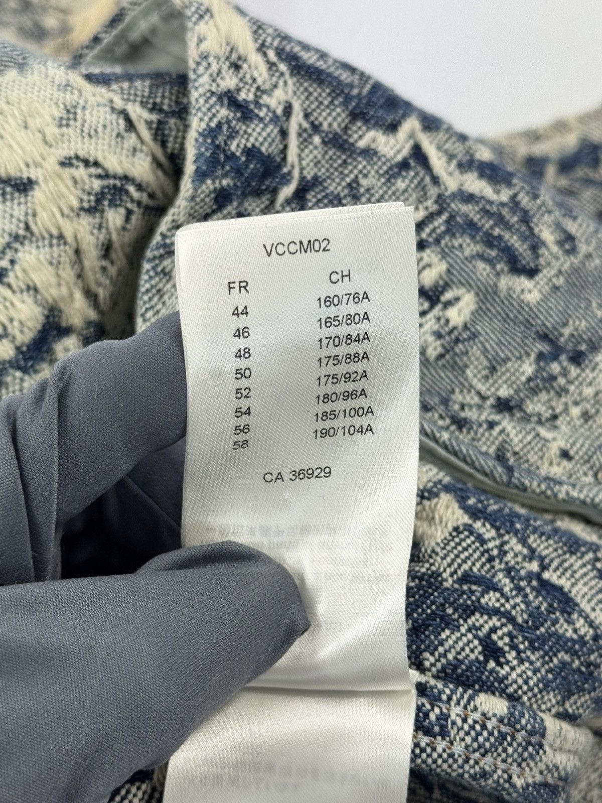 Louis Vuitton x Virgil Abloh 2022 Floral Distressed Denim Jacket Size US M / EU 48-50 / 2 - 13 Thumbnail