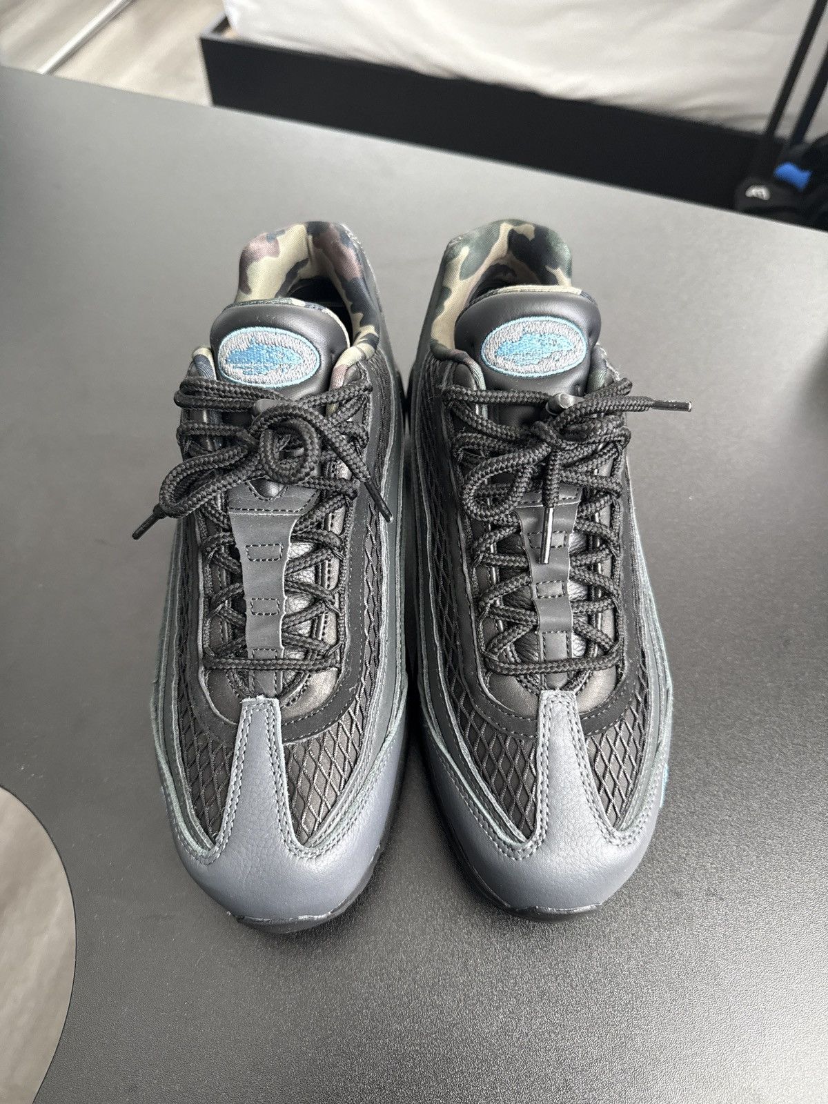 Corteiz × Nike Nike Air Max 95 SP Corteiz Aegean Storm Size 9.5 Size US 9.5 / EU 42-43 - 3 Thumbnail