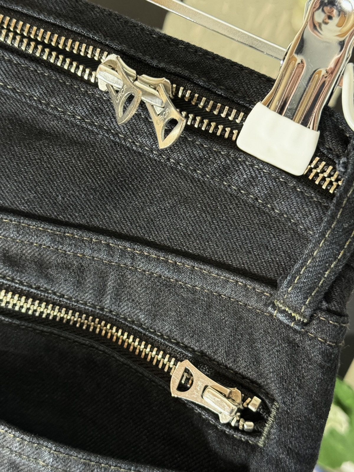 Undercover SS07 "Purple" Lightning Bolt Selvedge Denim/Jeans Size US 31 - 7 Thumbnail