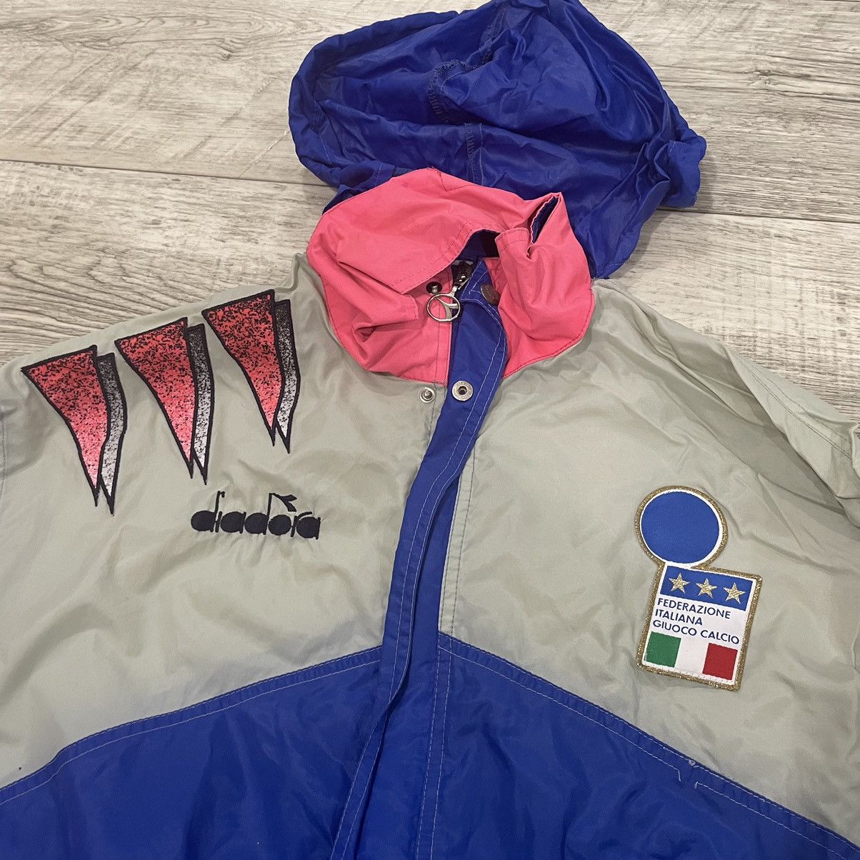 Other 90s tuta giacca Italia felpa Diadora Baggio MAGLIA CALCIO Size US L / EU 52-54 / 3 - 2 Thumbnail